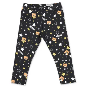 Moschino Kids Teddy Star Allover Leggings
