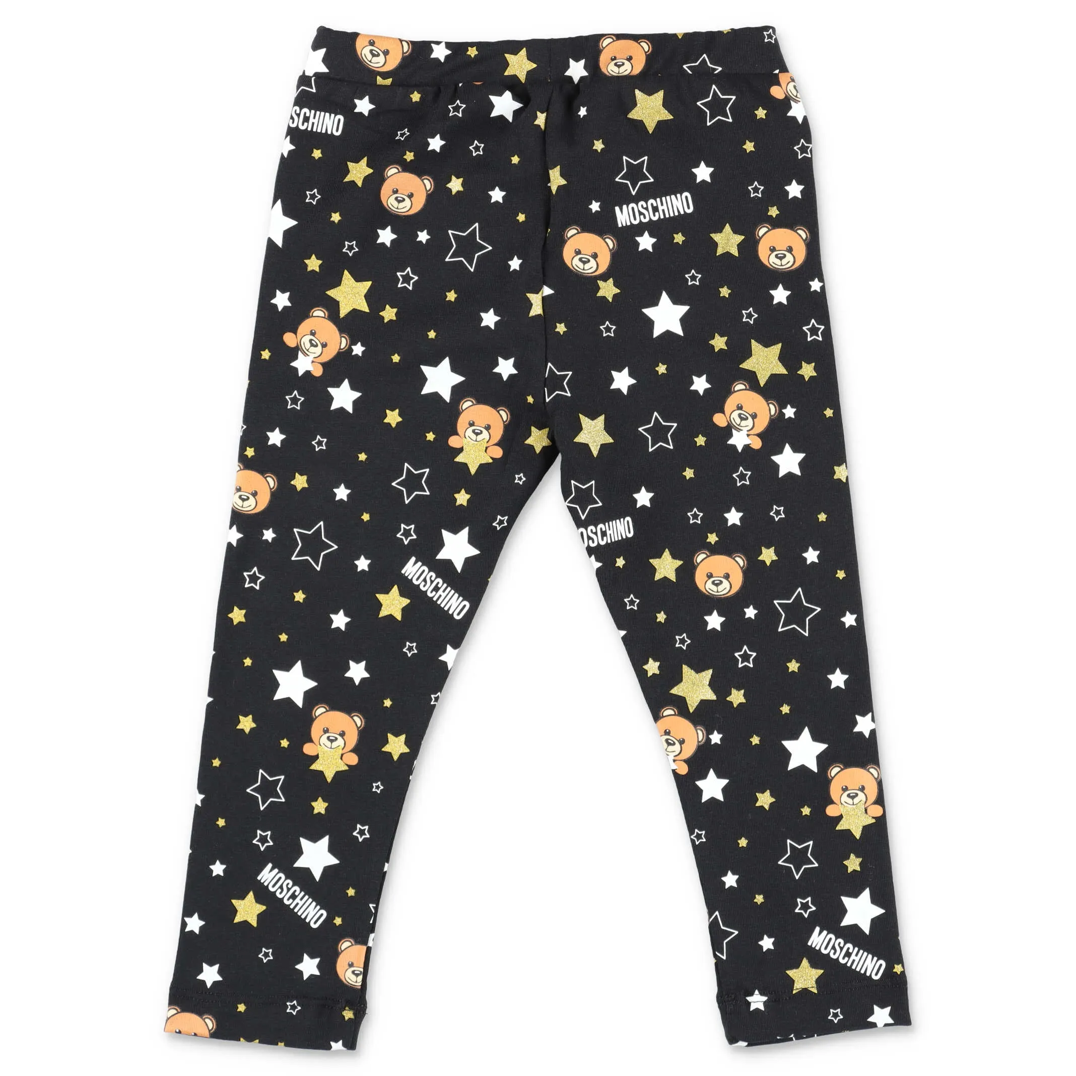 Moschino Kids Teddy Star Allover Leggings