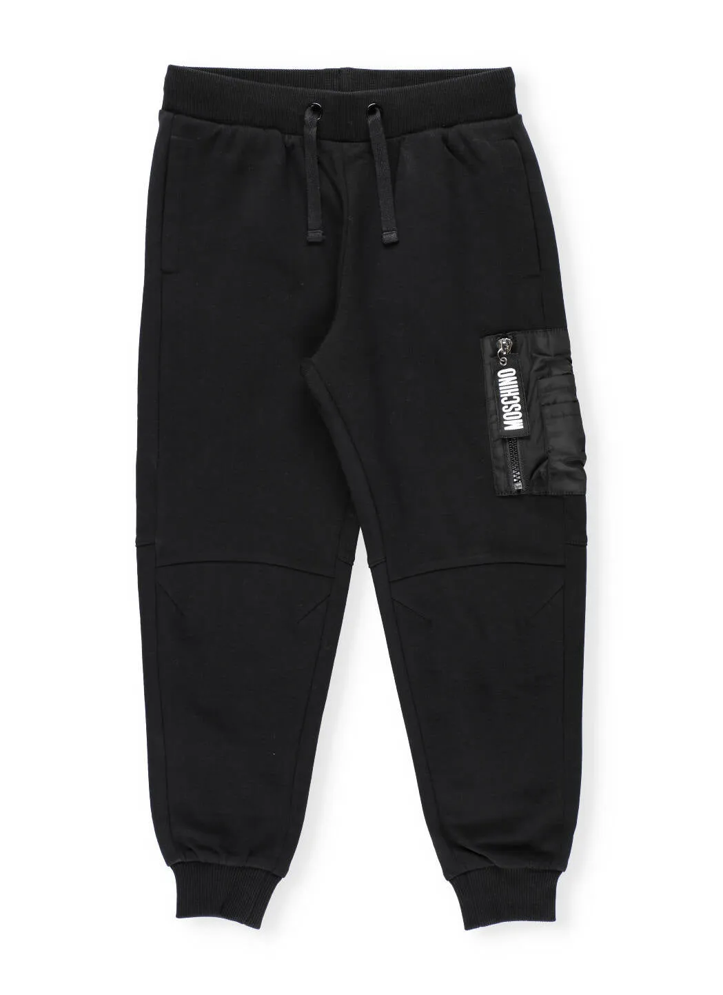 Moschino Kids Zip-Pocket Drawstring Track Pants