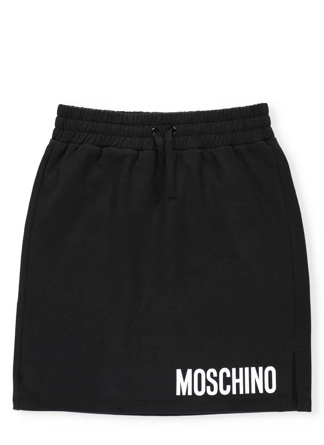 Moshino Kids Logo Print Drawstring Skirt