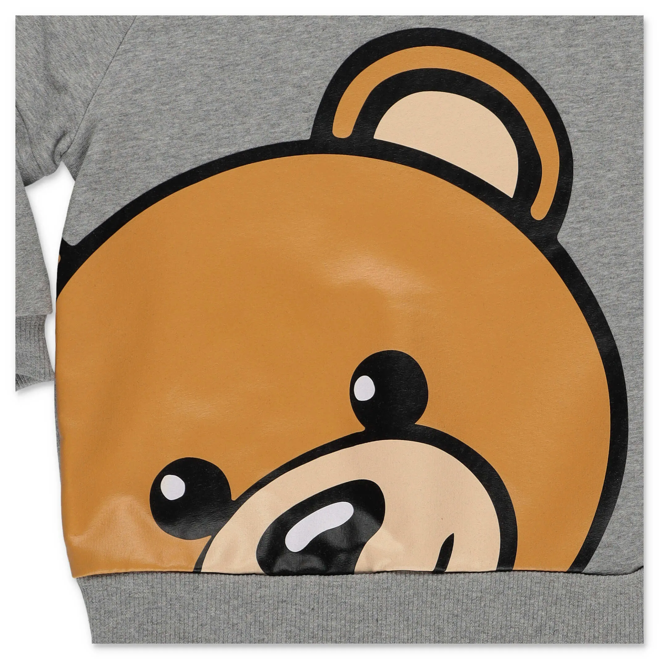 Moshino Kids Teddy Bear Printed Sweatshirt Dress
