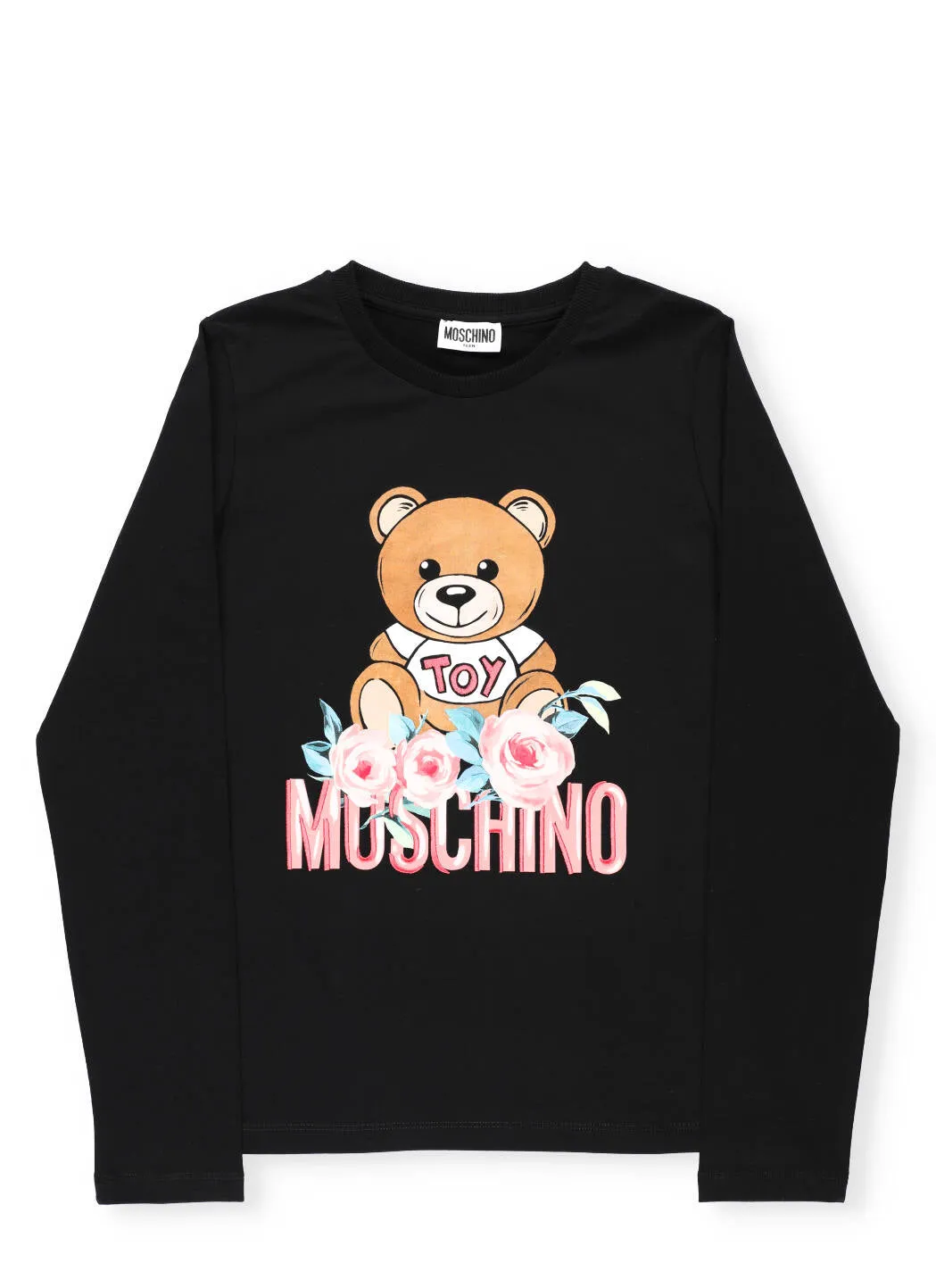 Moshino Kids Teddy Print Long-Sleeve T-Shirt
