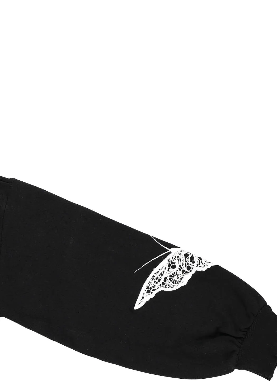 MSGM Kids Butterfly Embroidered Sweatshirt
