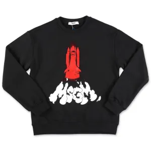 MSGM Kids Graphic Logo Printed Sweatshirt