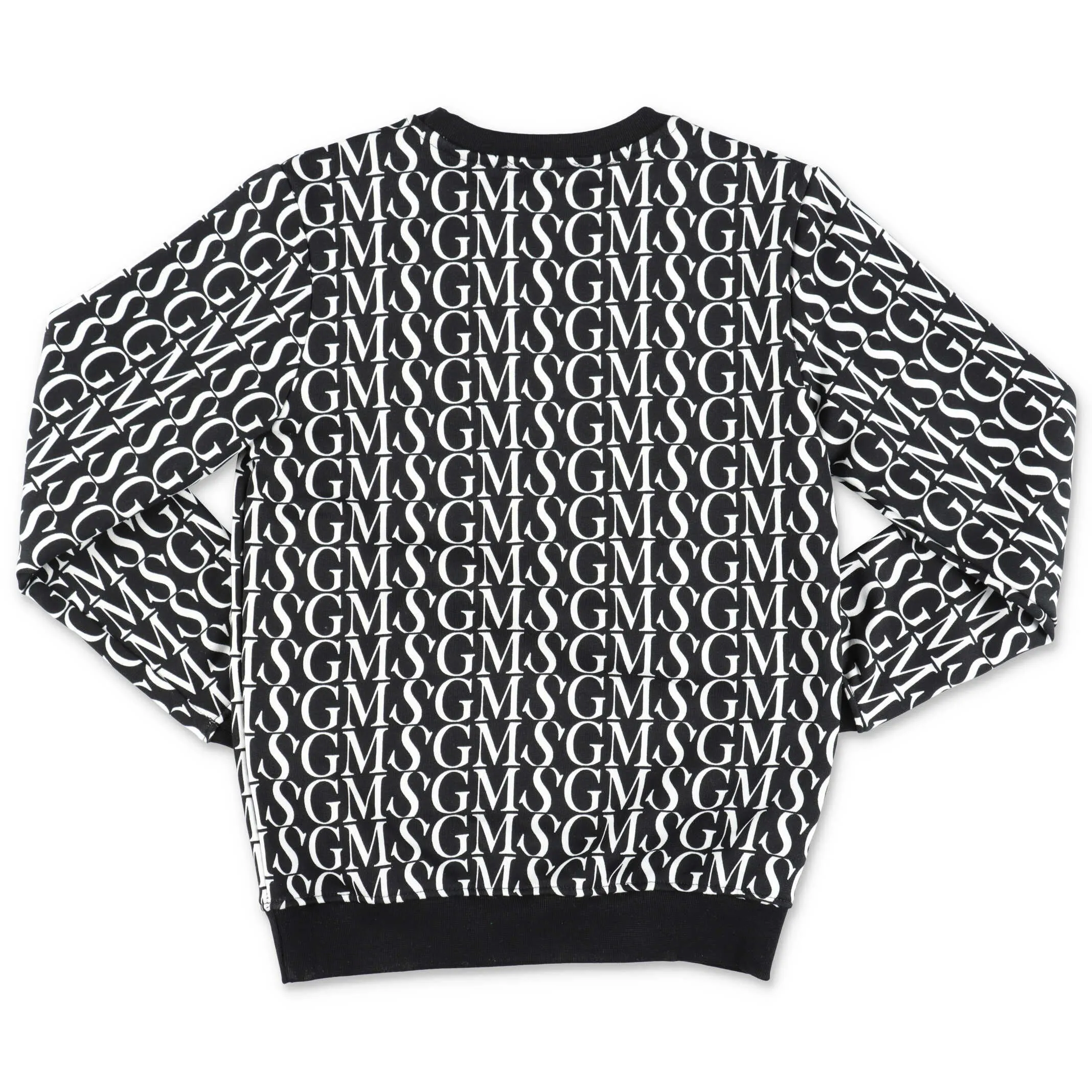 MSGM Kids Logo Allover Print Sweatshirt