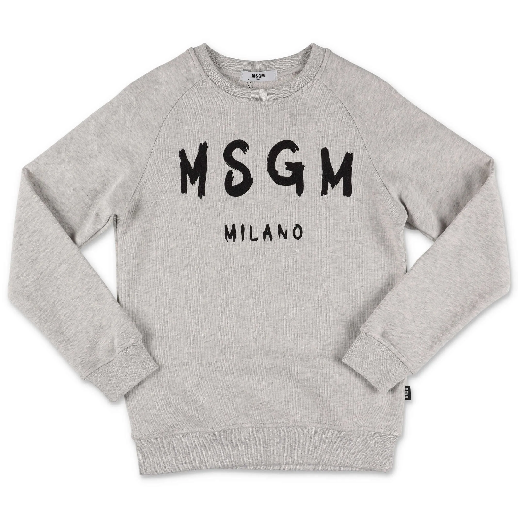 MSGM Kids Logo Print Crewneck Sweatshirt