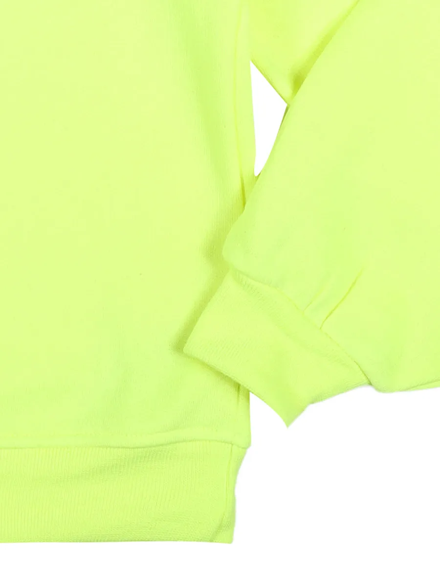 MSGM Kids Logo Print Crewneck Sweatshirt