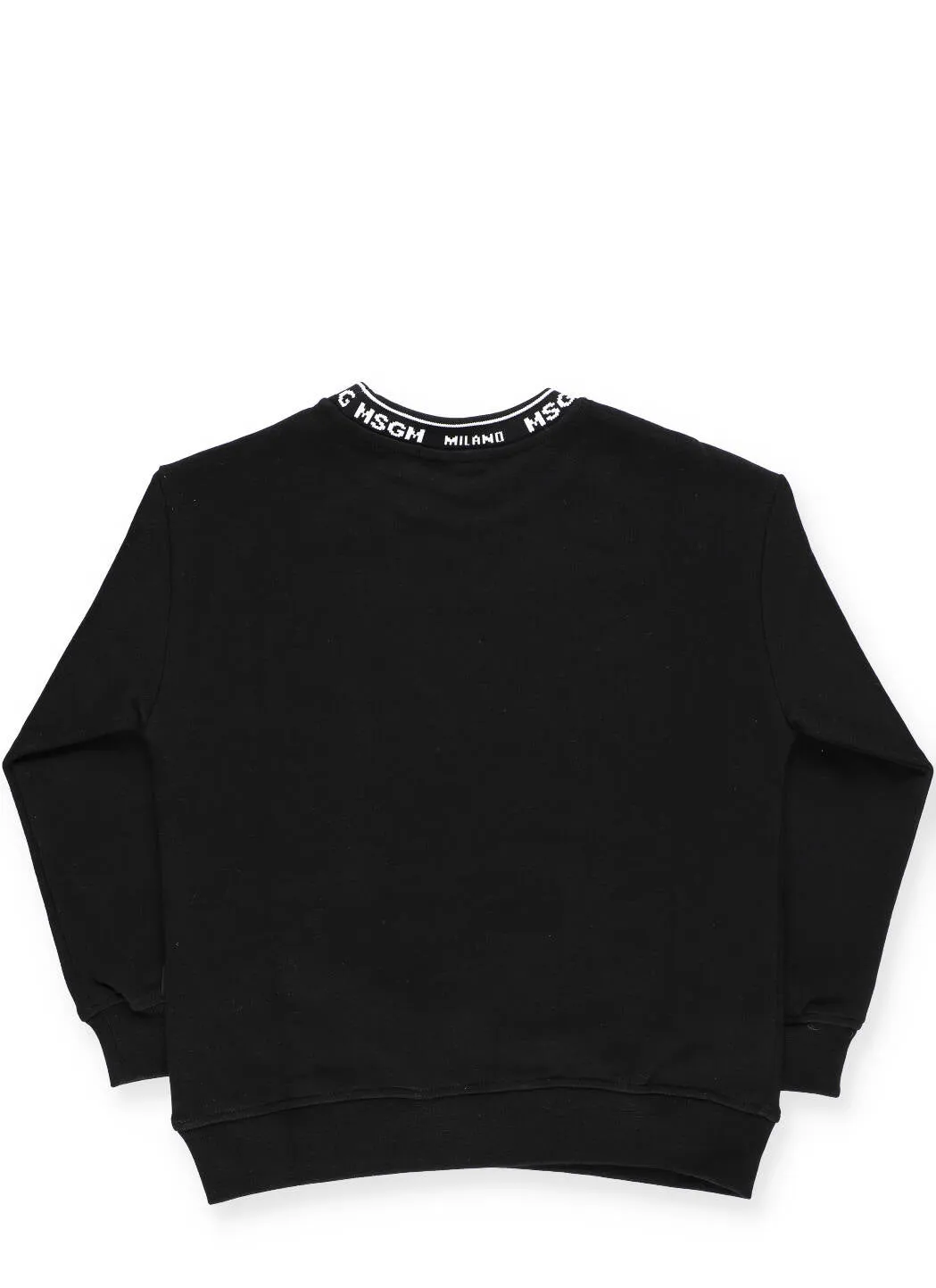 MSGM Kids Logo Print Crewneck Sweatshirt