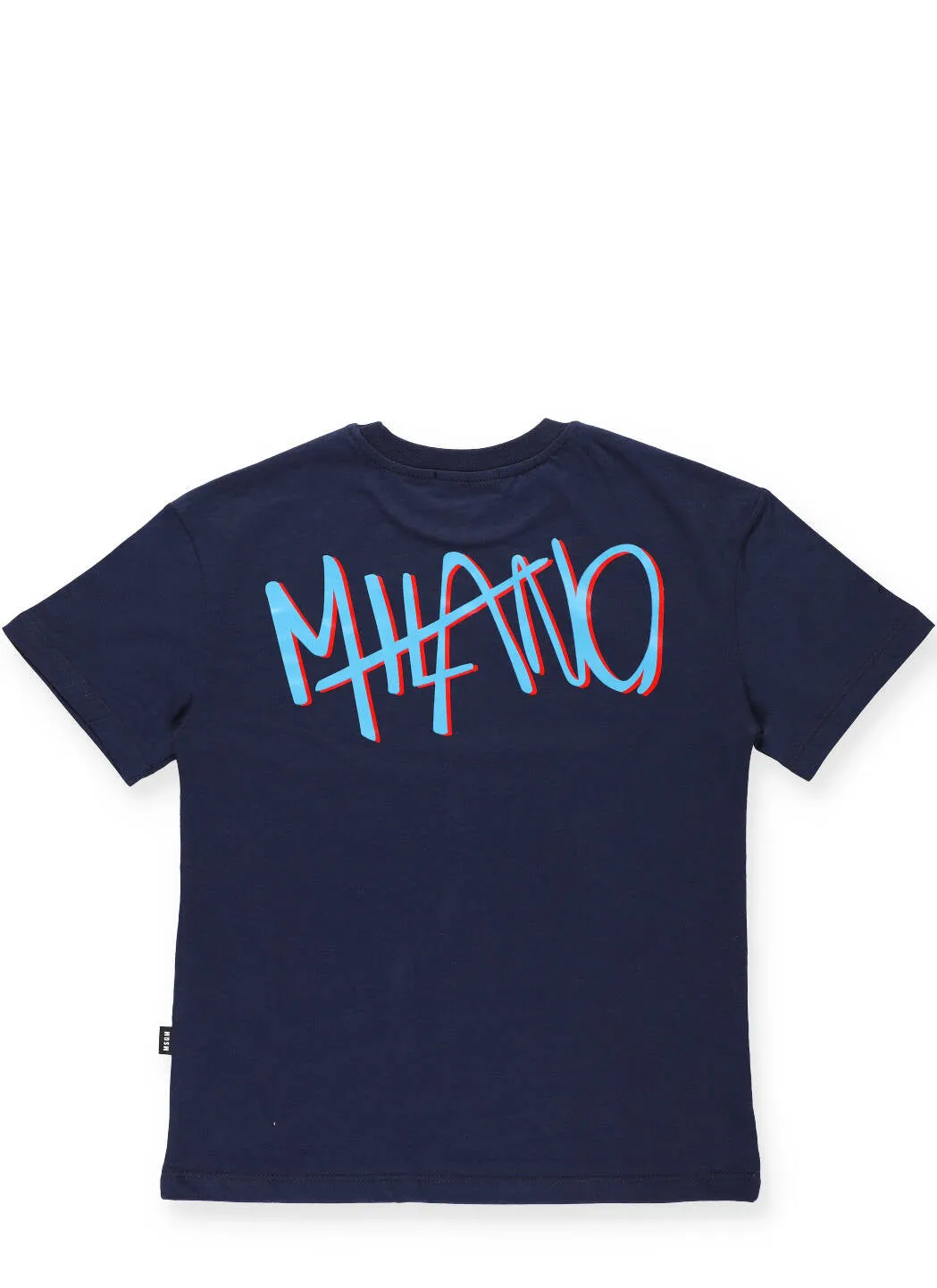 MSGM Kids Logo Print Crewneck T-Shirt