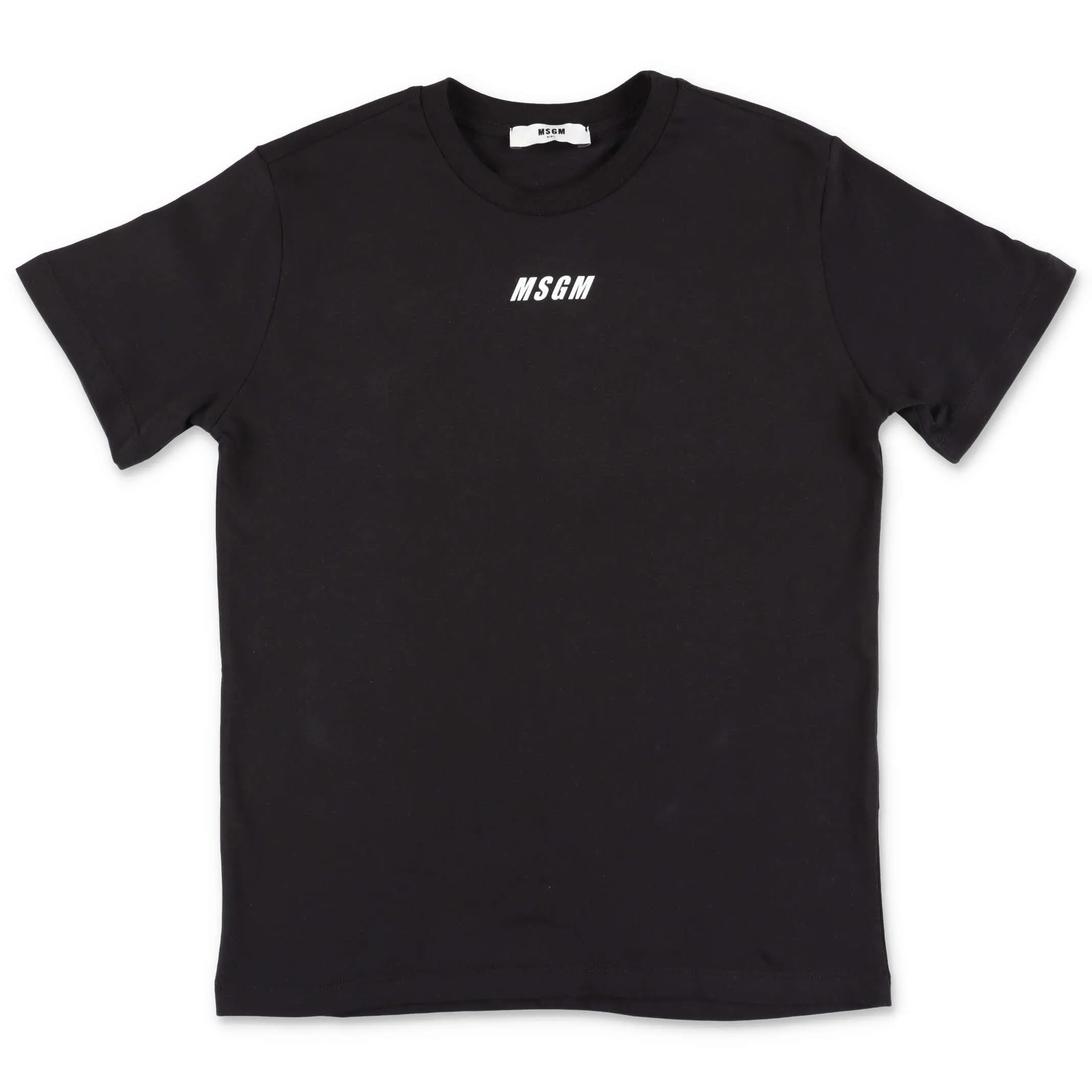 MSGM Kids Logo Print Crewneck T-Shirt