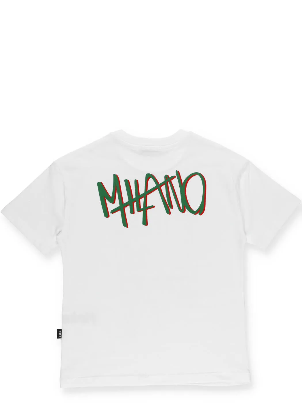 MSGM Kids Logo Print Crewneck T-Shirt