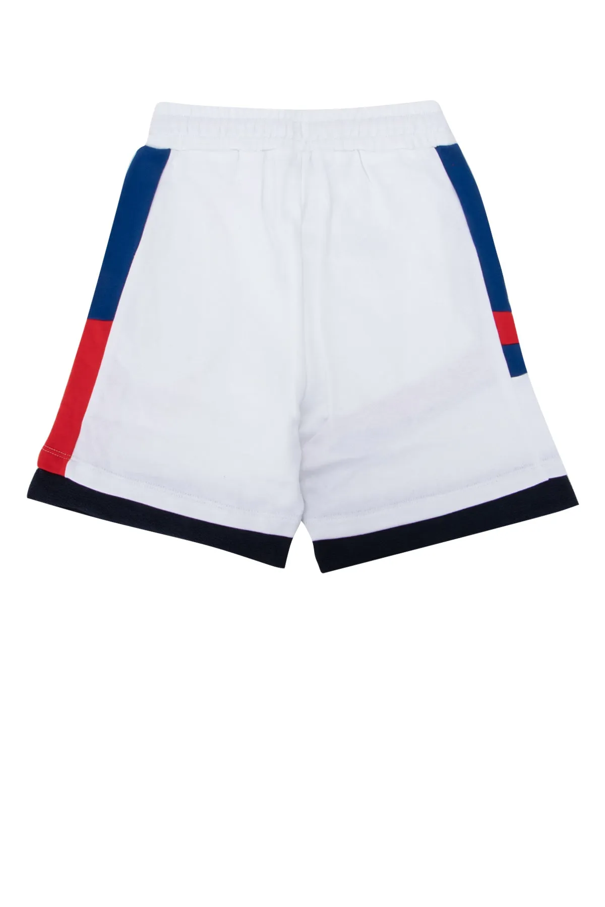 MSGM Kids Logo Print Drawstring Shorts