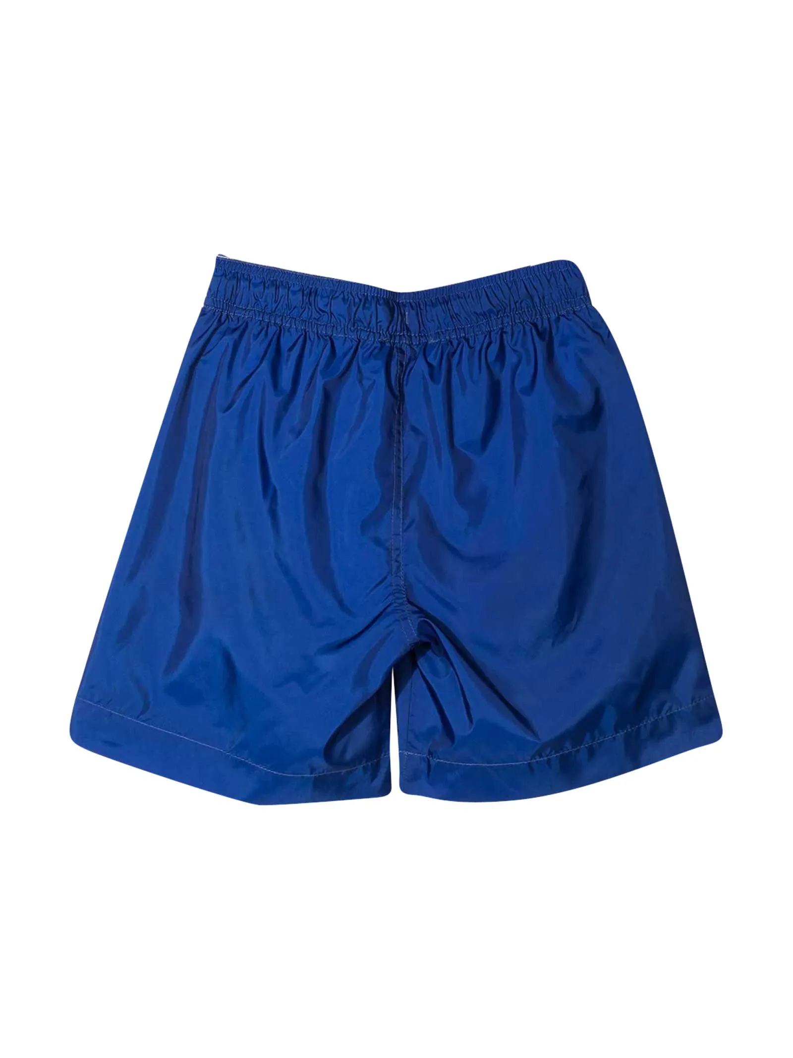 MSGM Kids Logo Print Drawstring Track Shorts