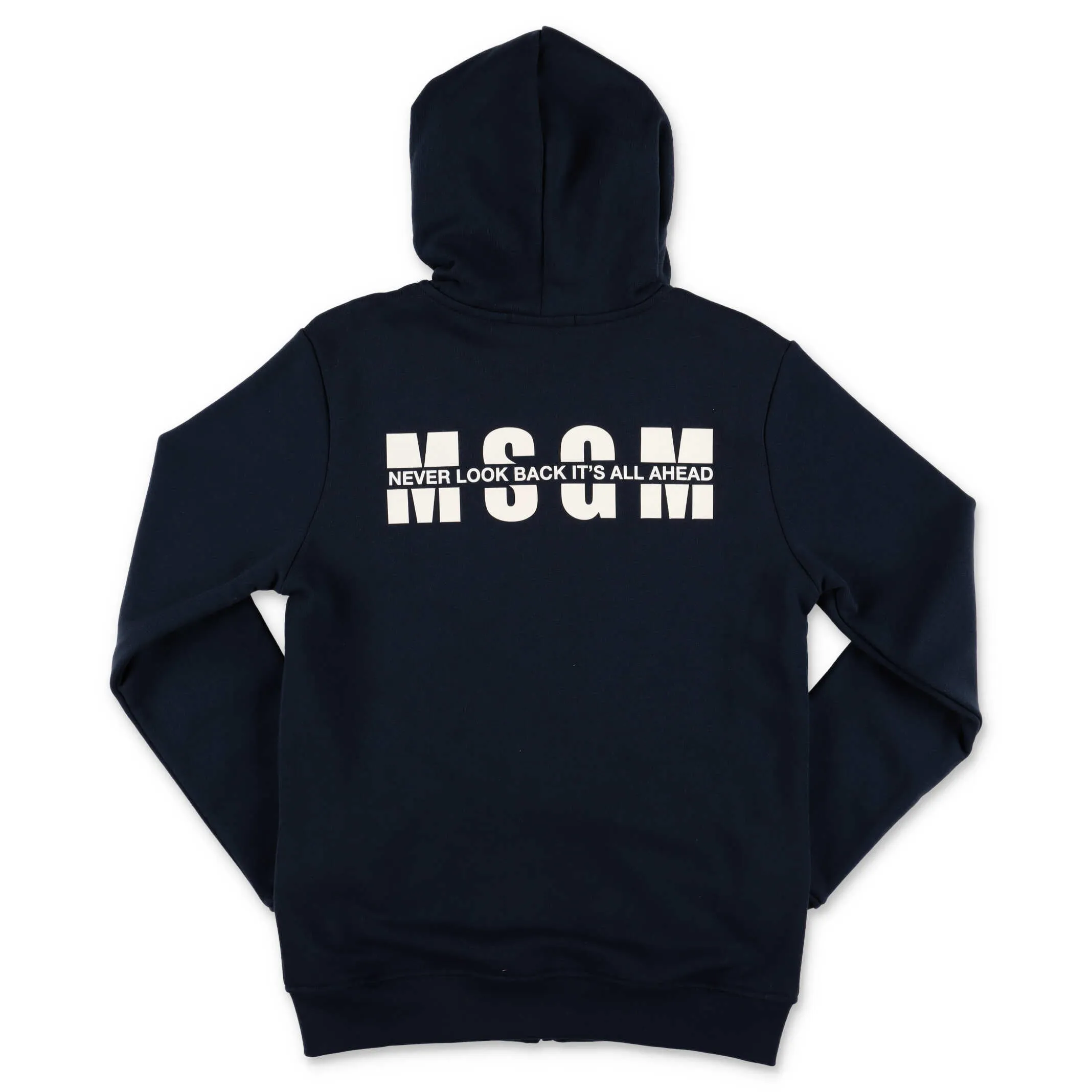 MSGM Kids Logo Printed Hooded Jacket