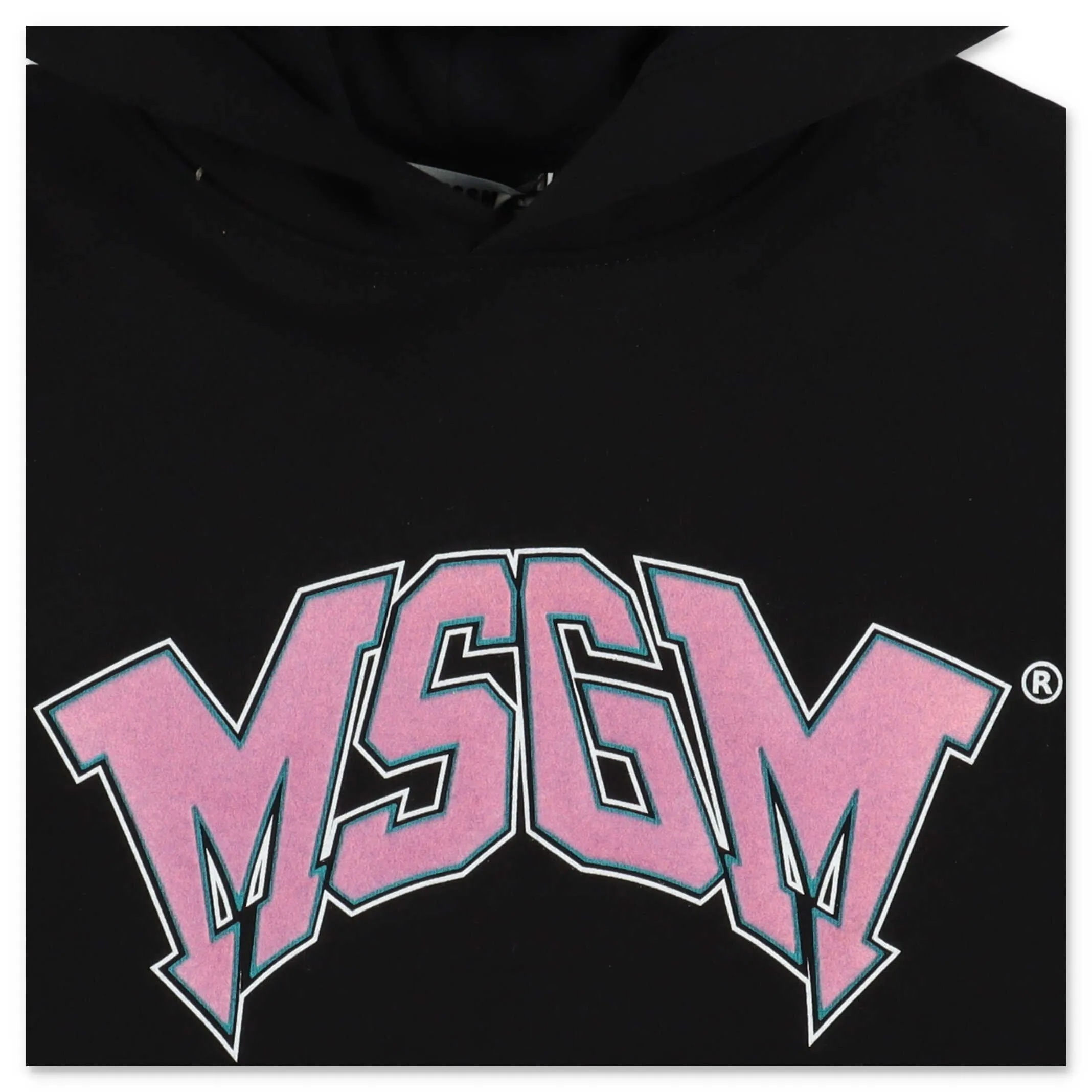 MSGM Kids Logo Printed Hoodie