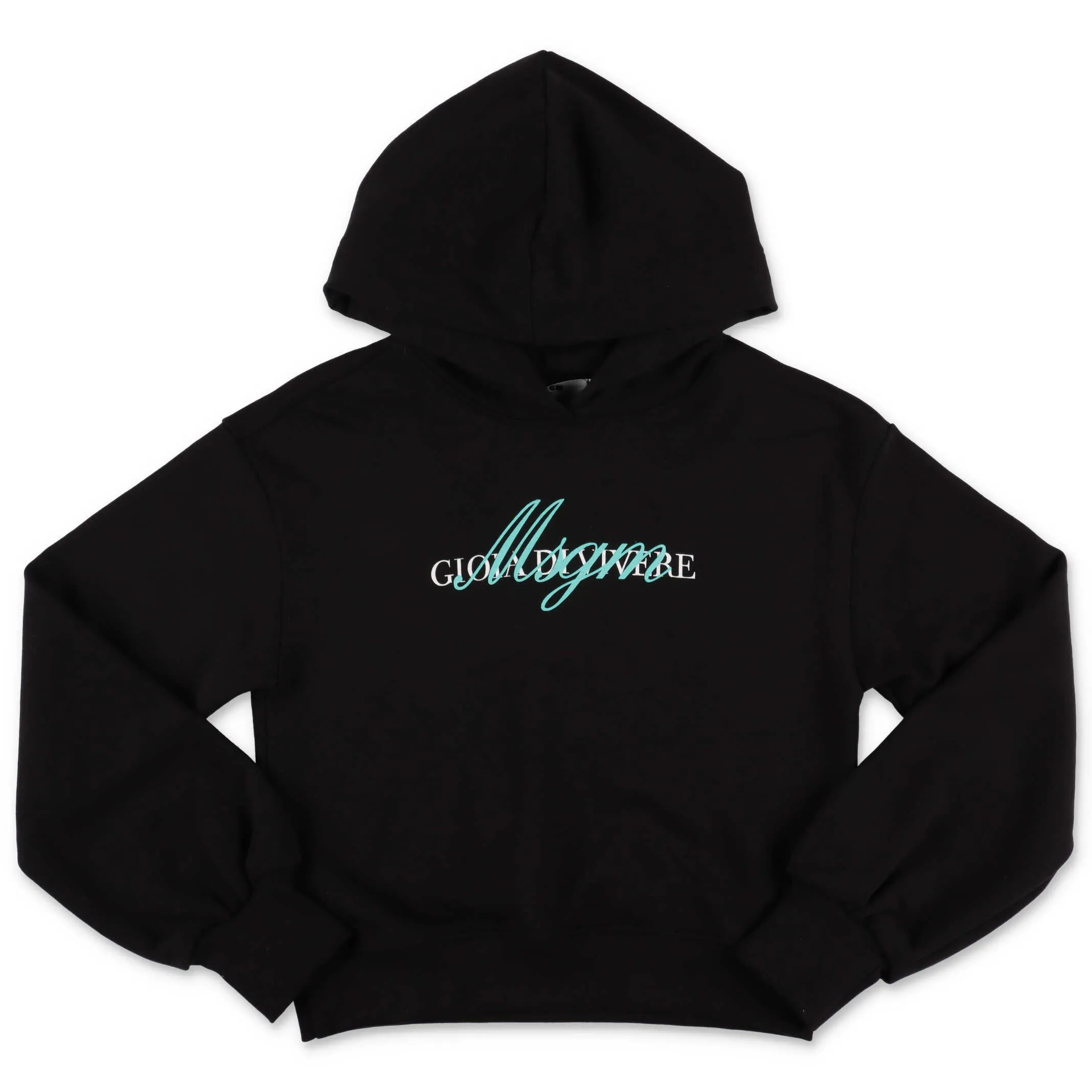 MSGM Kids Logo Printed Hoodie