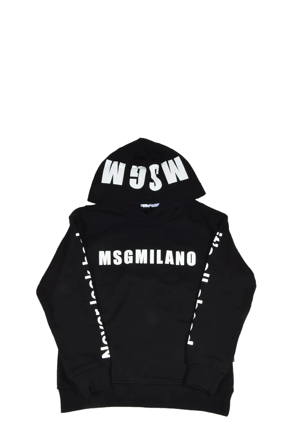 MSGM Kids Logo Printed Hoodie