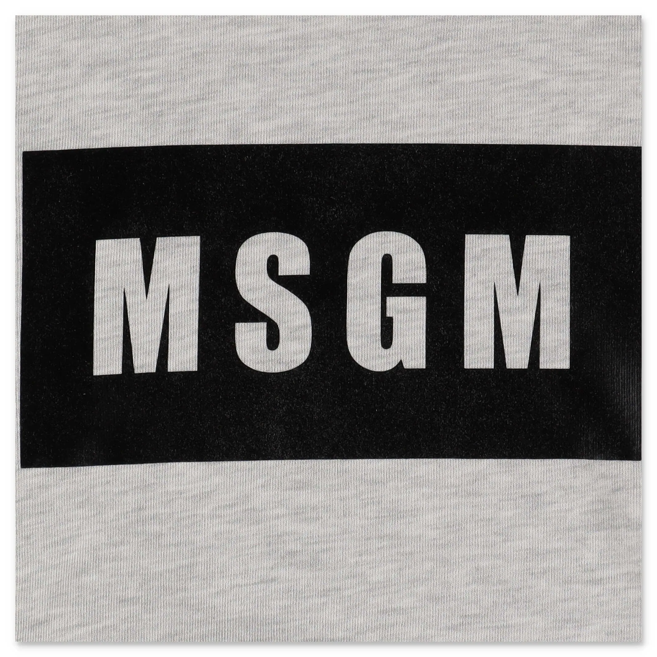 MSGM Kids Logo Printed Sweatshirt