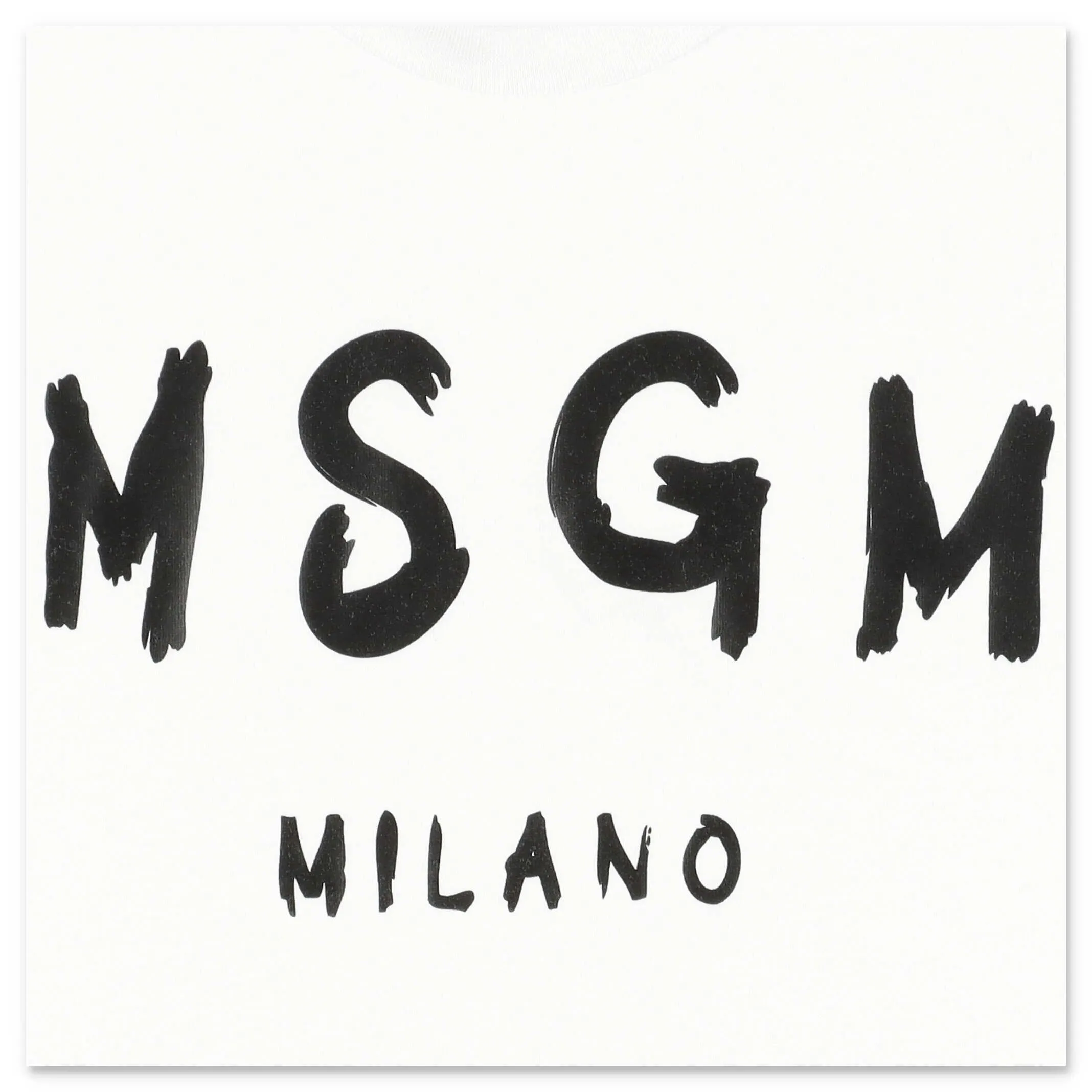 MSGM Kids Logo Printed T-Shirt
