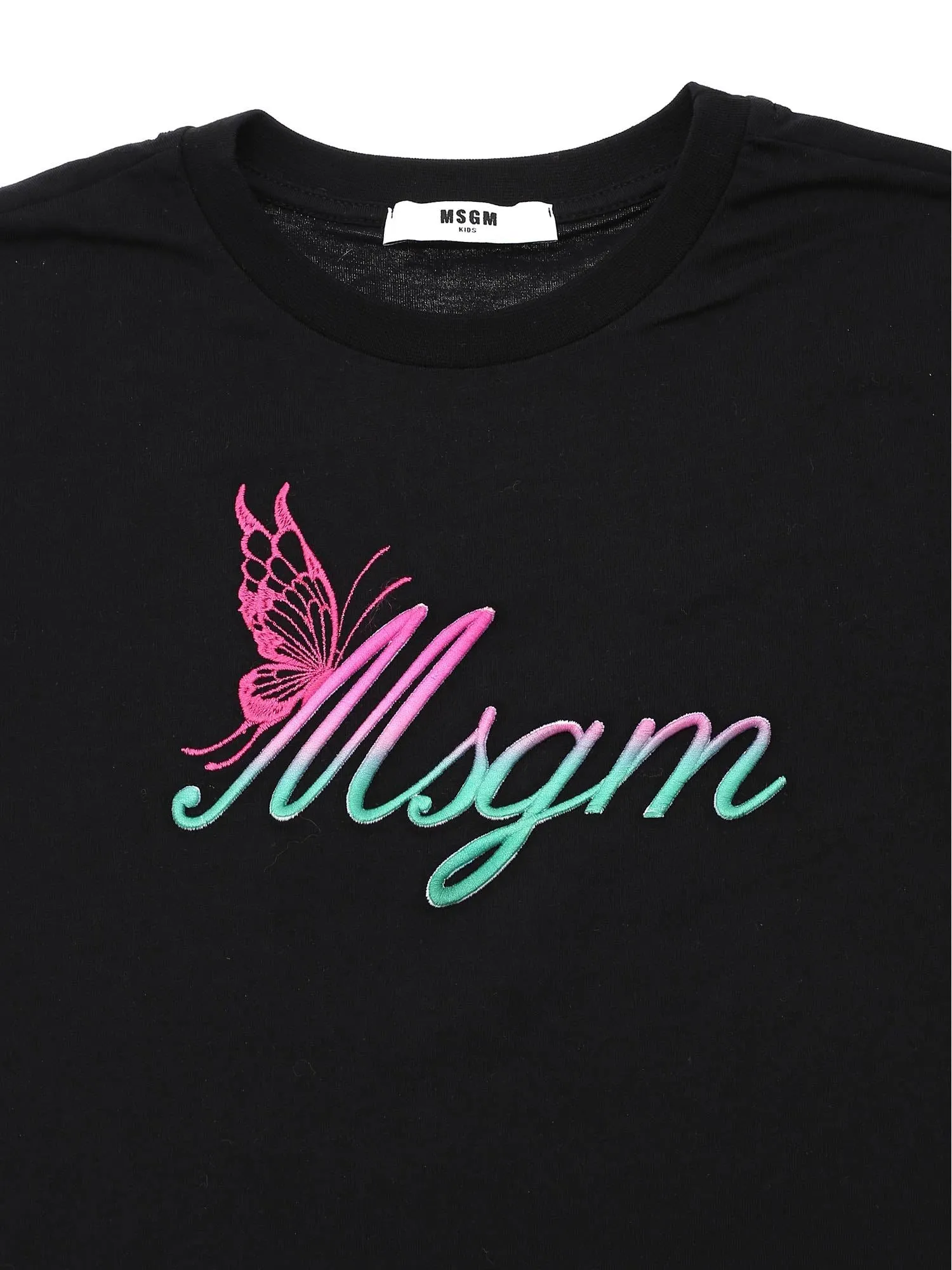MSGM Kids Logo Printed T-Shirt