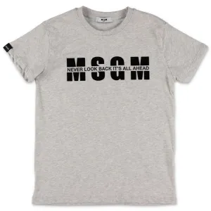 MSGM Kids Logo Printed T-Shirt