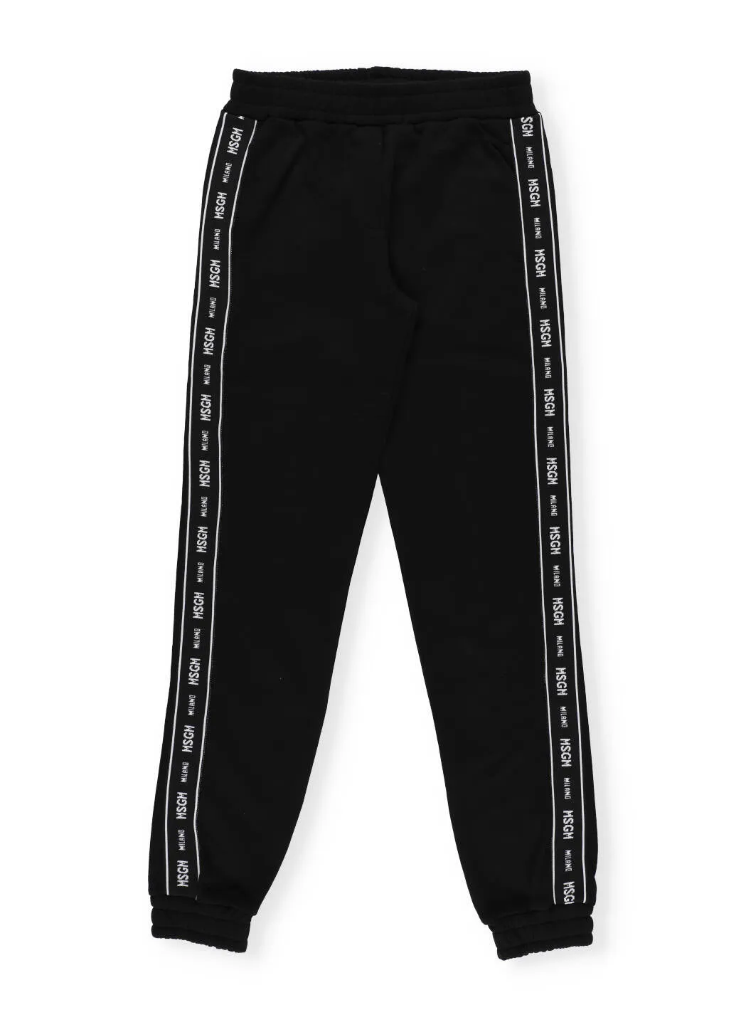 MSGM Kids Logo Tape Pants