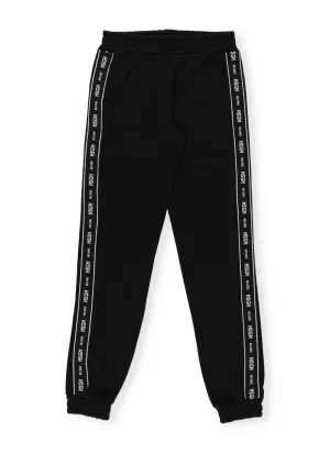 MSGM Kids Logo Tape Pants