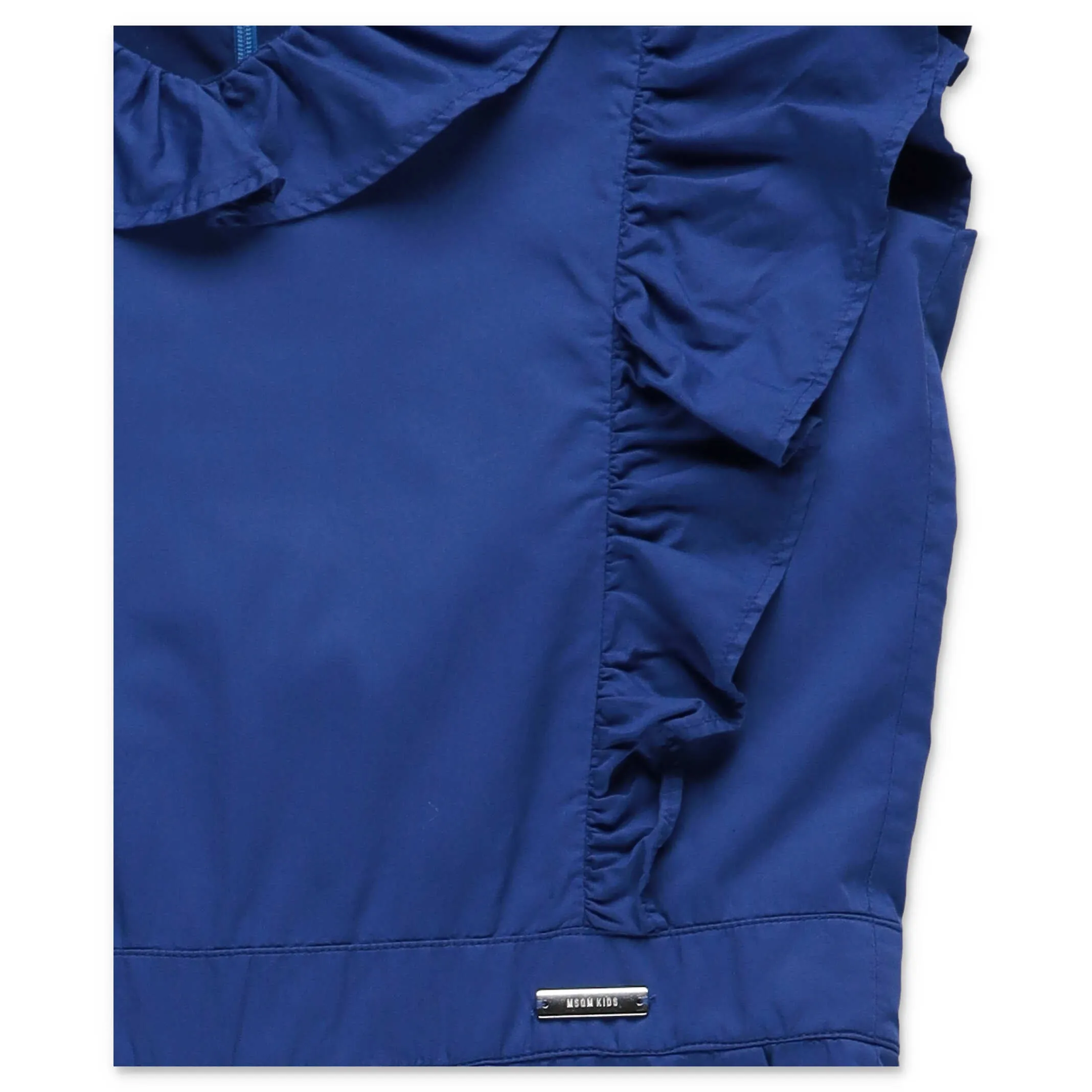 MSGM Kids Ruffle Detail Sleeveless Jumpsuit