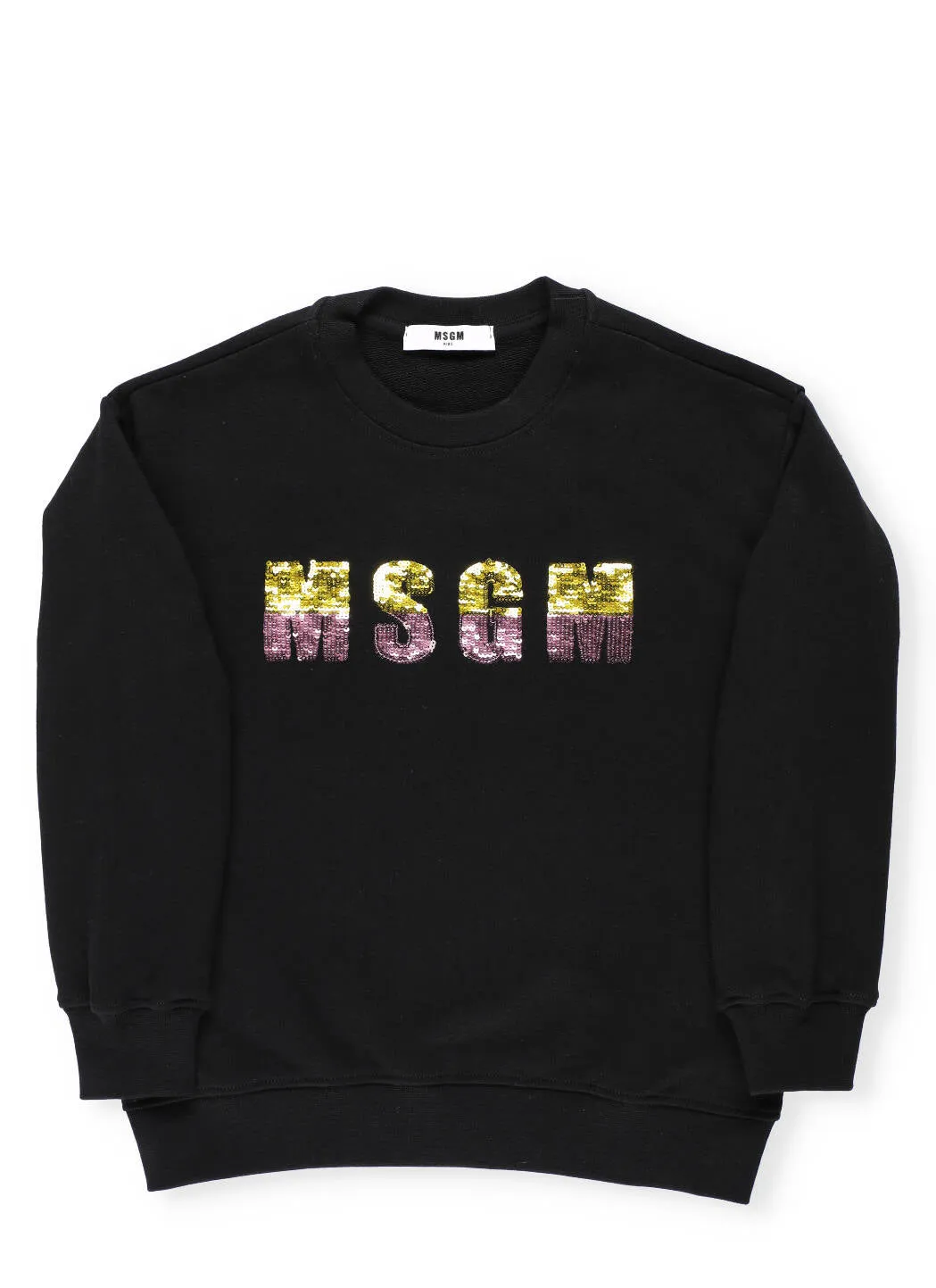 MSGM Kids Sequin Logo Sweatshirt