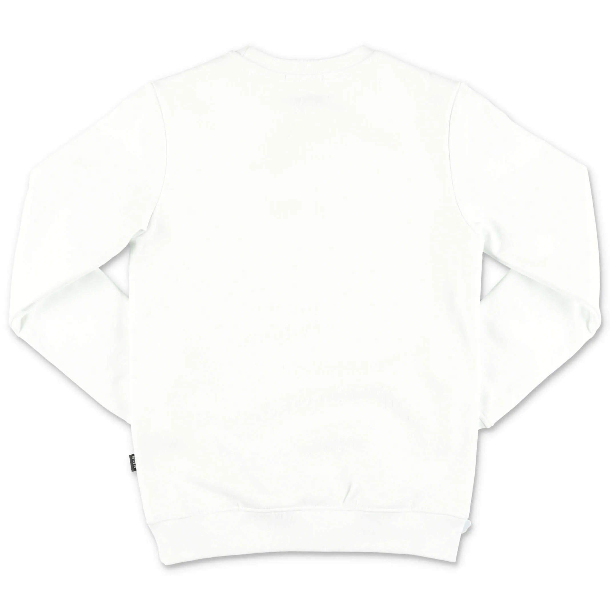 MSGM Kids Slogan Printed Crewneck Sweatshirt