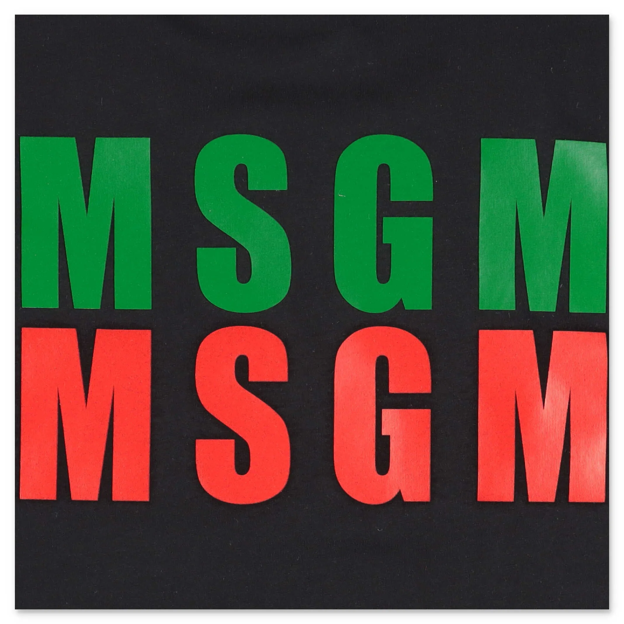 MSGM Kids Slogan Printed T-Shirt