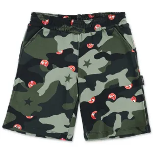 Neil Barrett Kids Camouflage Printed Shorts