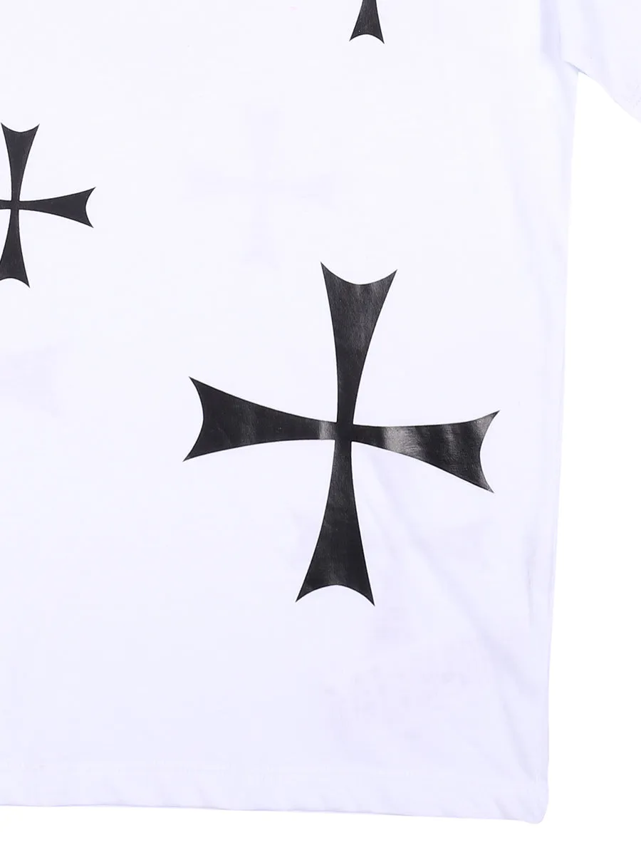 Neil Barrett Kids Graphic Print Crewneck T-Shirt
