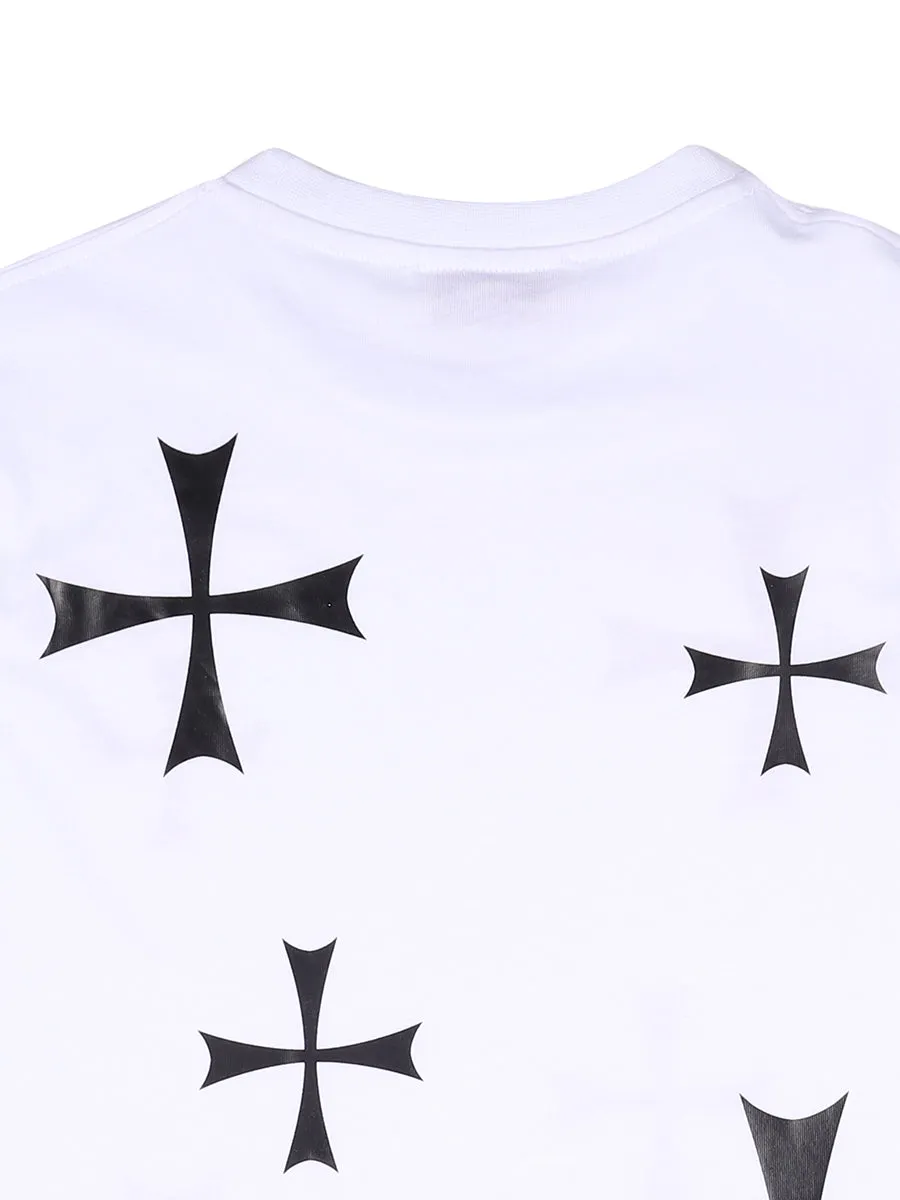 Neil Barrett Kids Graphic Print Crewneck T-Shirt