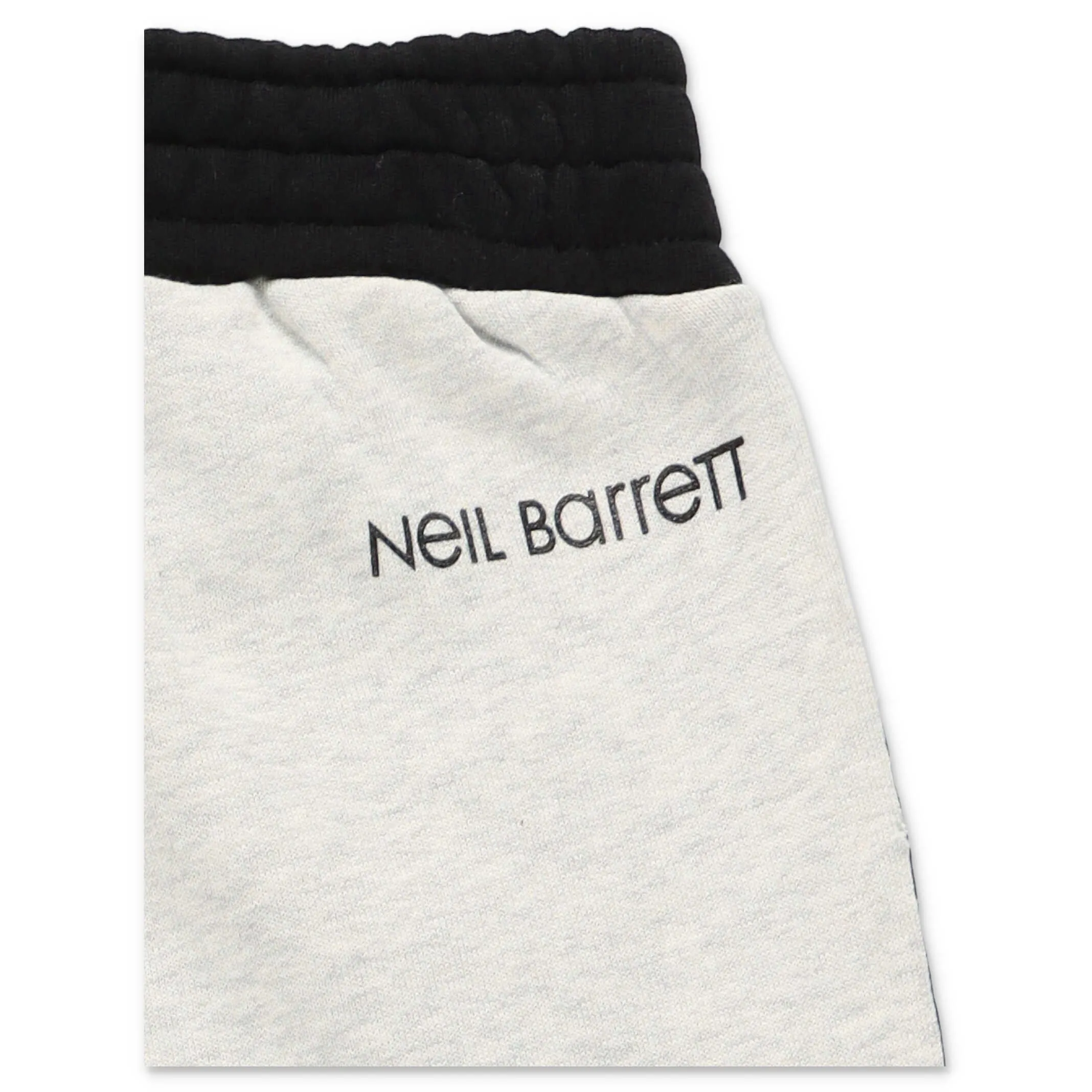 Neil Barrett Kids Side Stripe Two-Tone Sweatpants