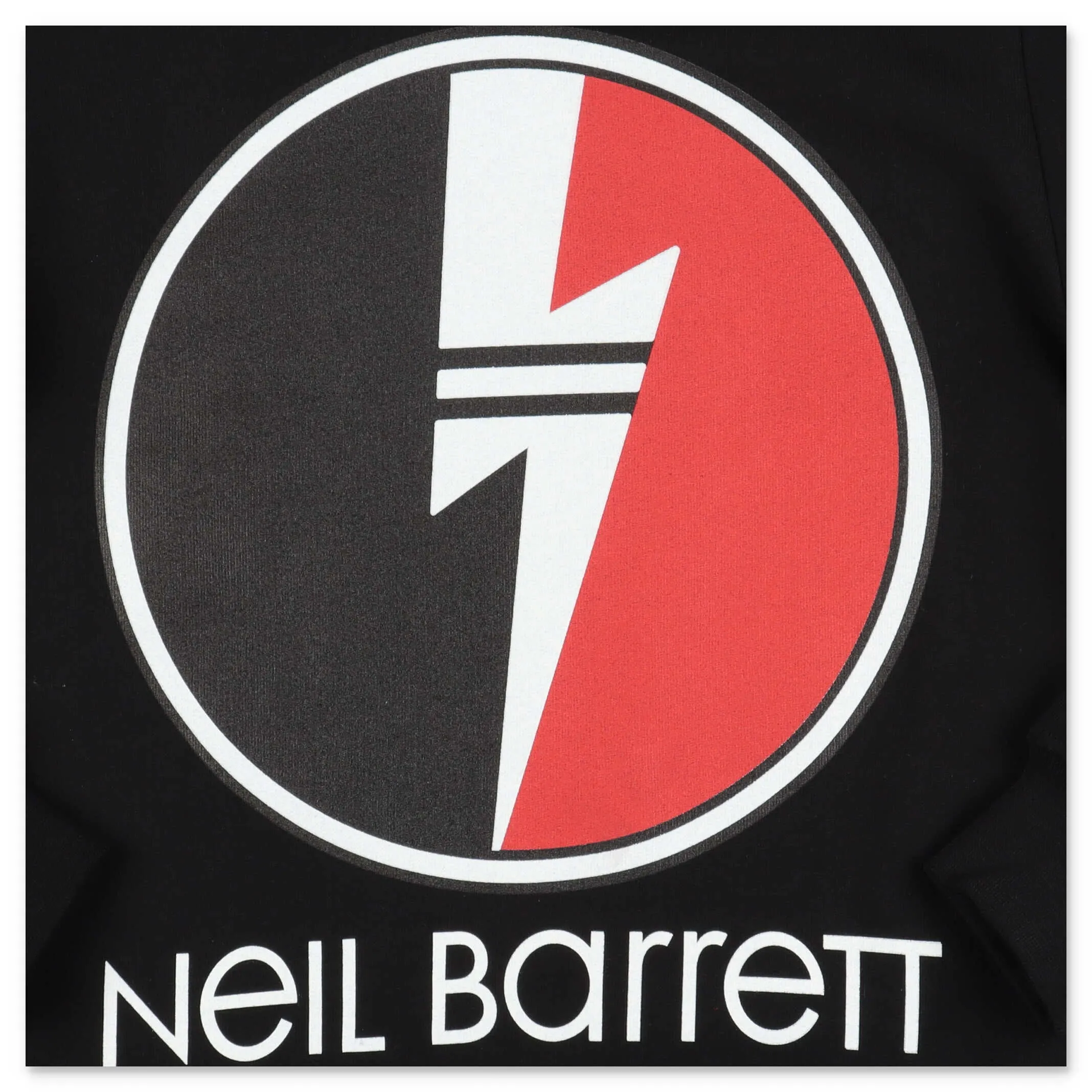 Neil Barrett Kids Thunderbolt Logo Printed Sweatshirt