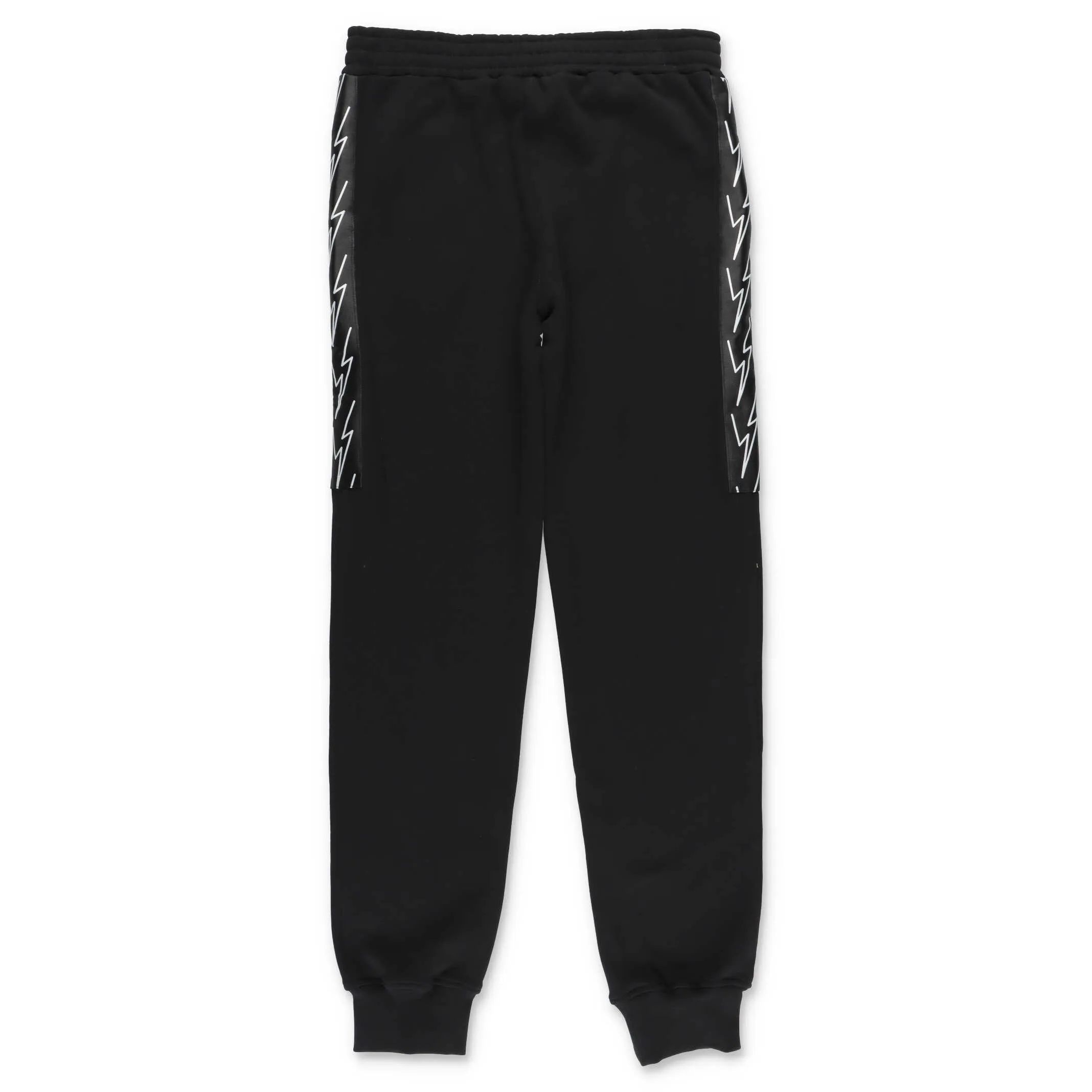 Neil Barrett Kids Thunderbolt Printed Sweatpants