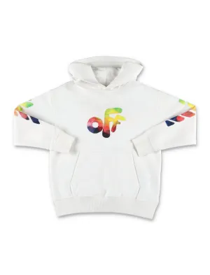 Off-White Kids Arrow Printed Long-Sleeved Hoodie