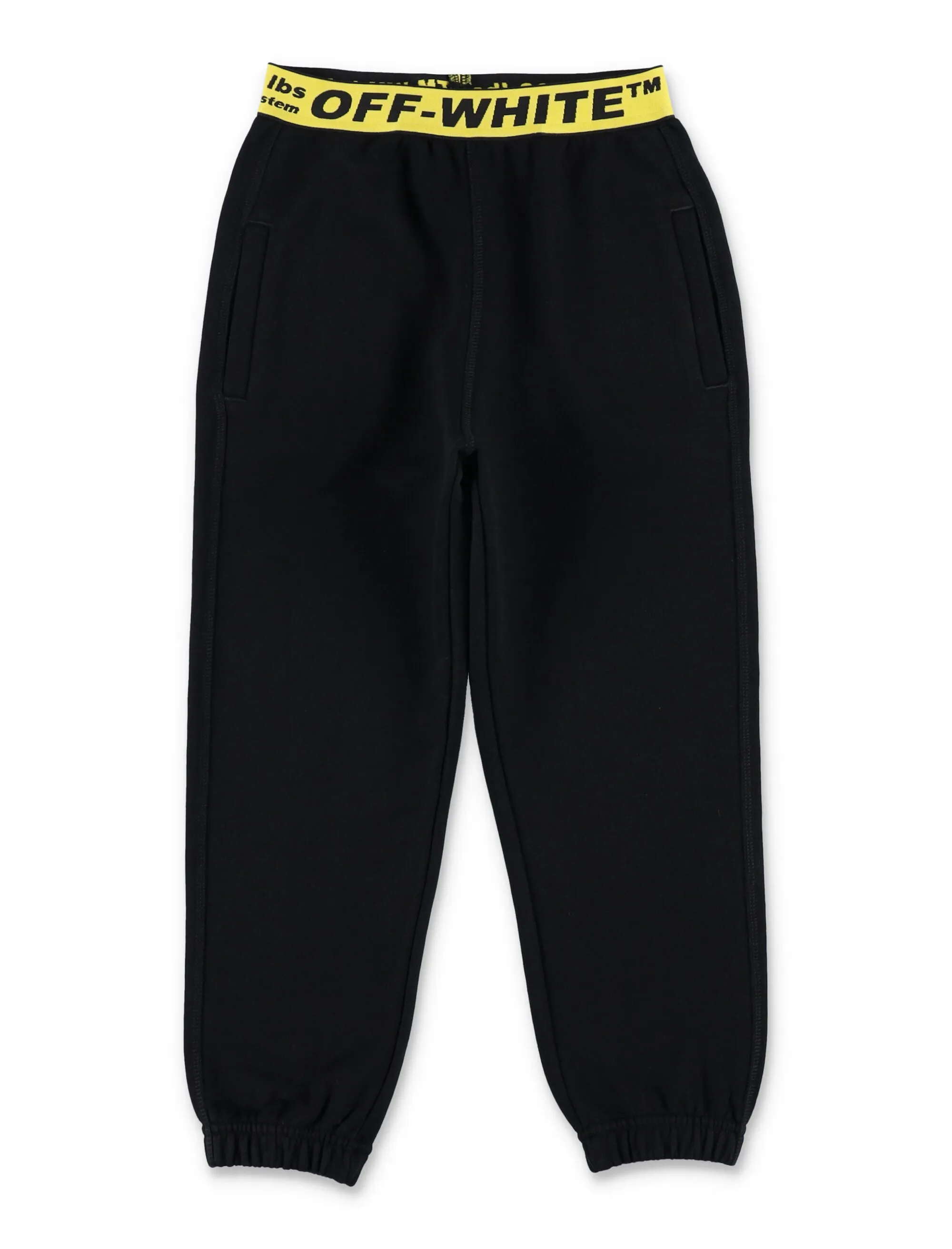 Off-White Kids Industrial Logo Waistband Sweatpants