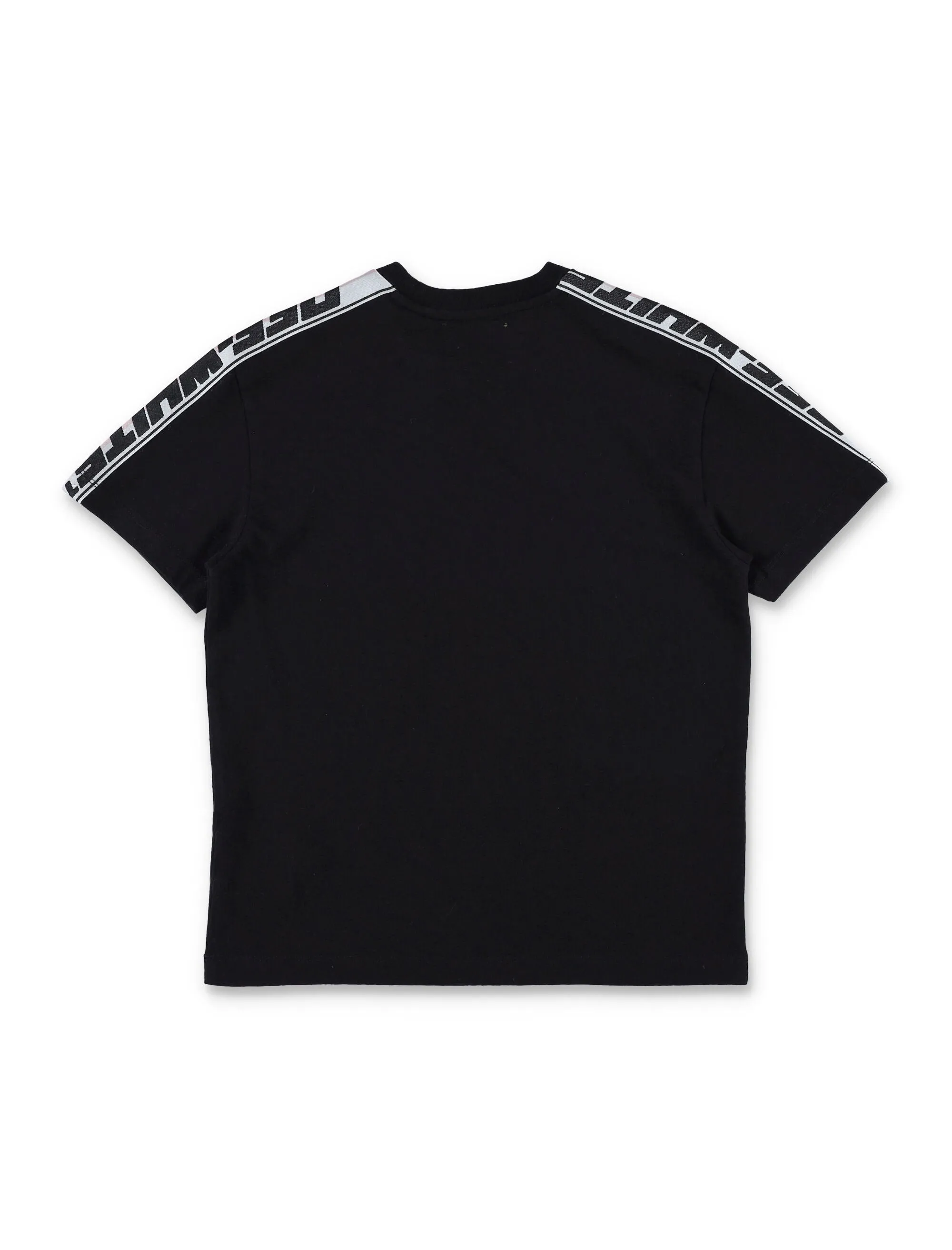 Off-White Kids Logo Printed Crewneck T-Shirt