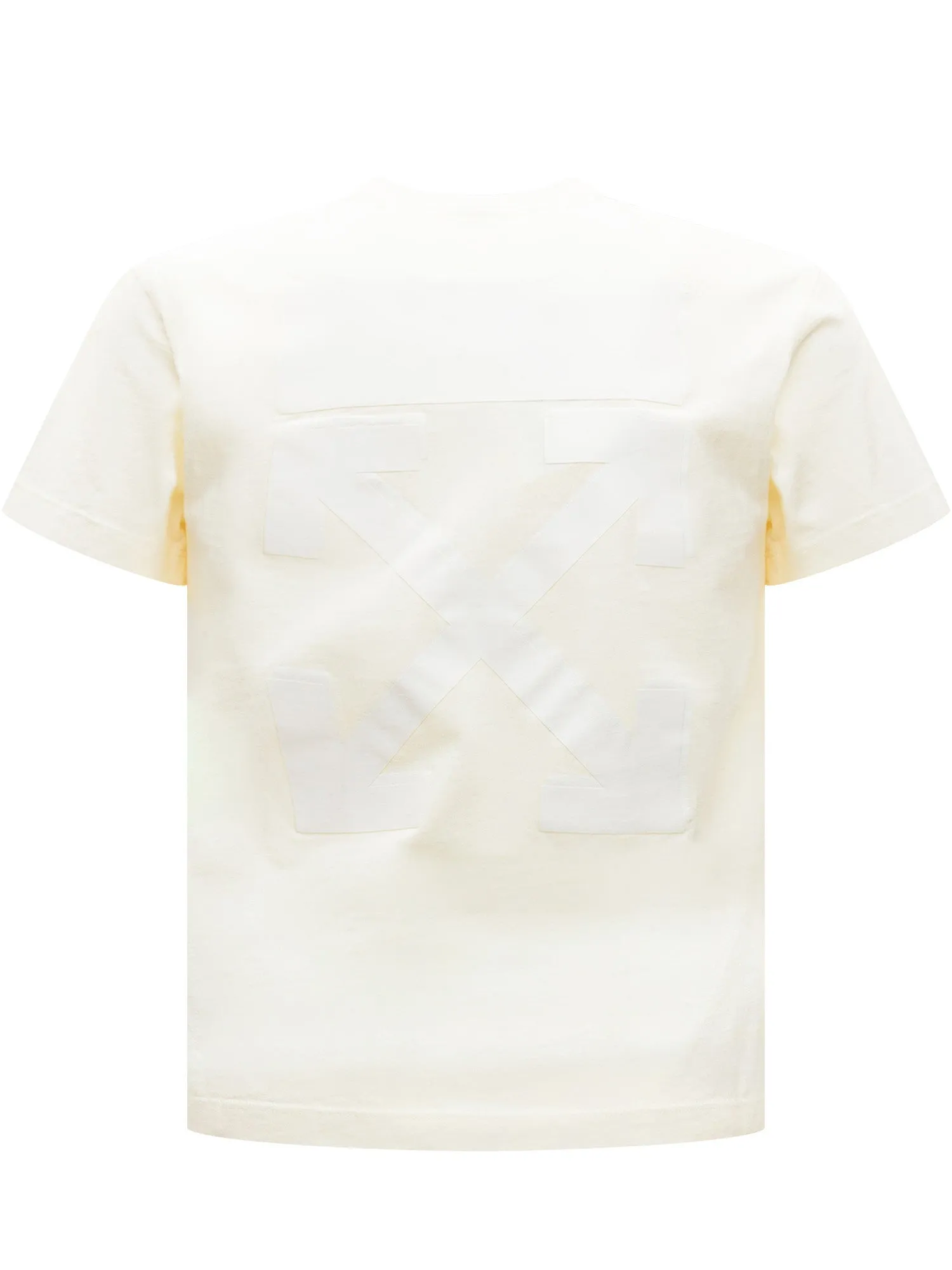 Off-White Kids Logo Printed Short-Sleeved Shirt