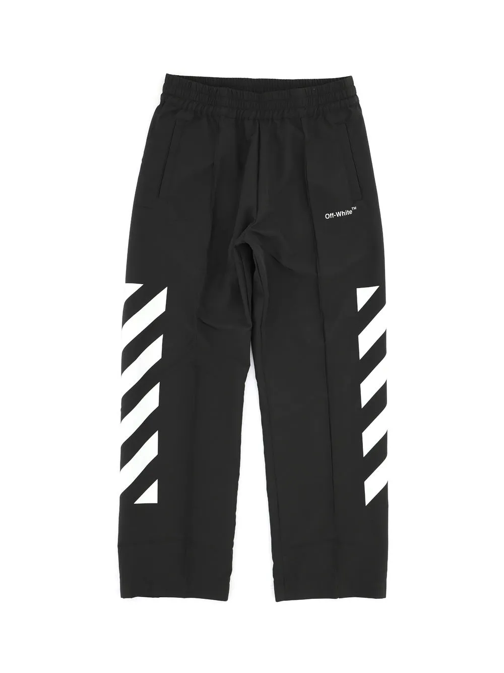 Off-White Kids Logo Printed Straight Leg Track Pants