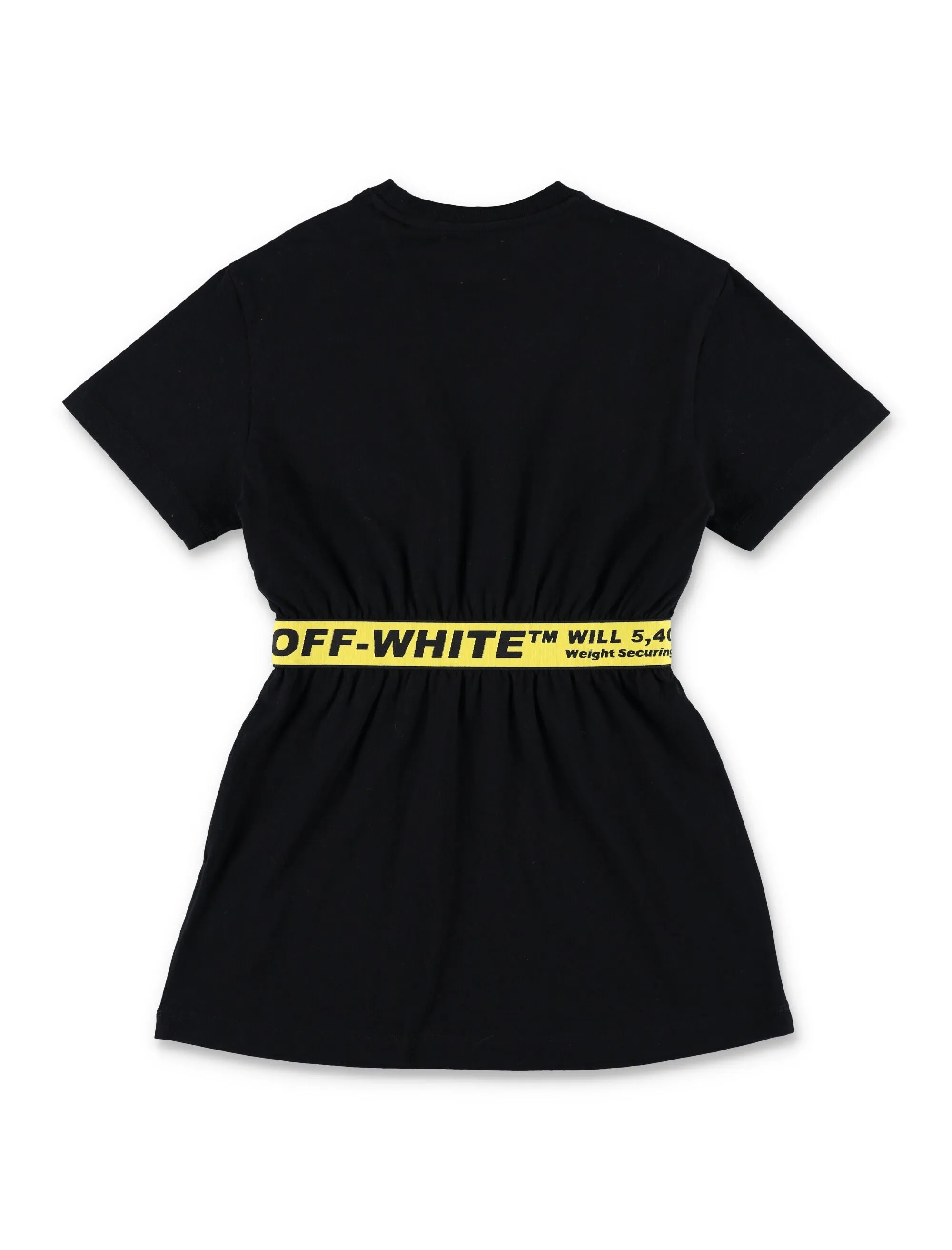 Off-White Kids Logo Tape Short Sleeved T-Shirt Dress