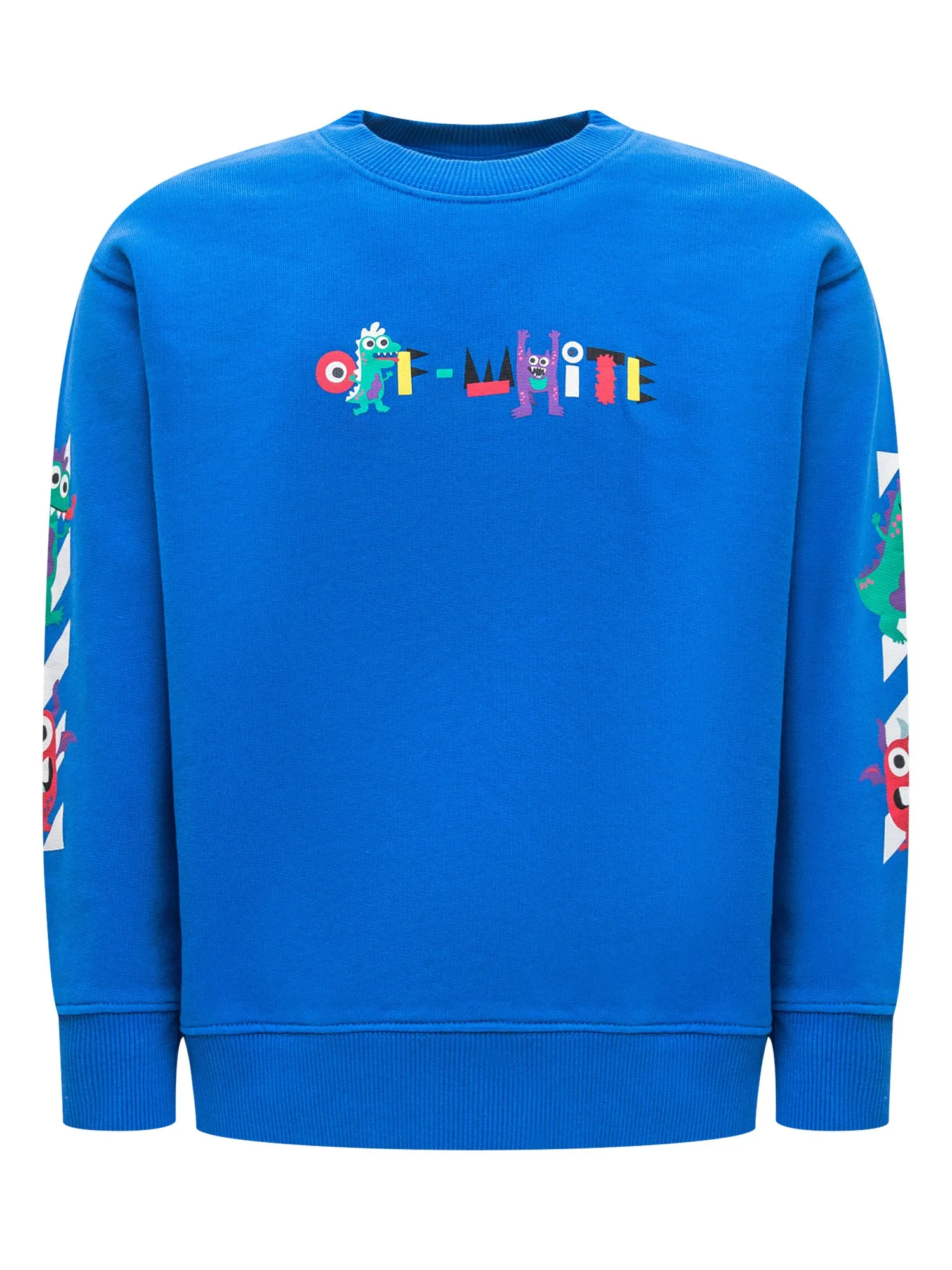 Off-White Kids Monster Print Long-Sleeved Sweatshirt