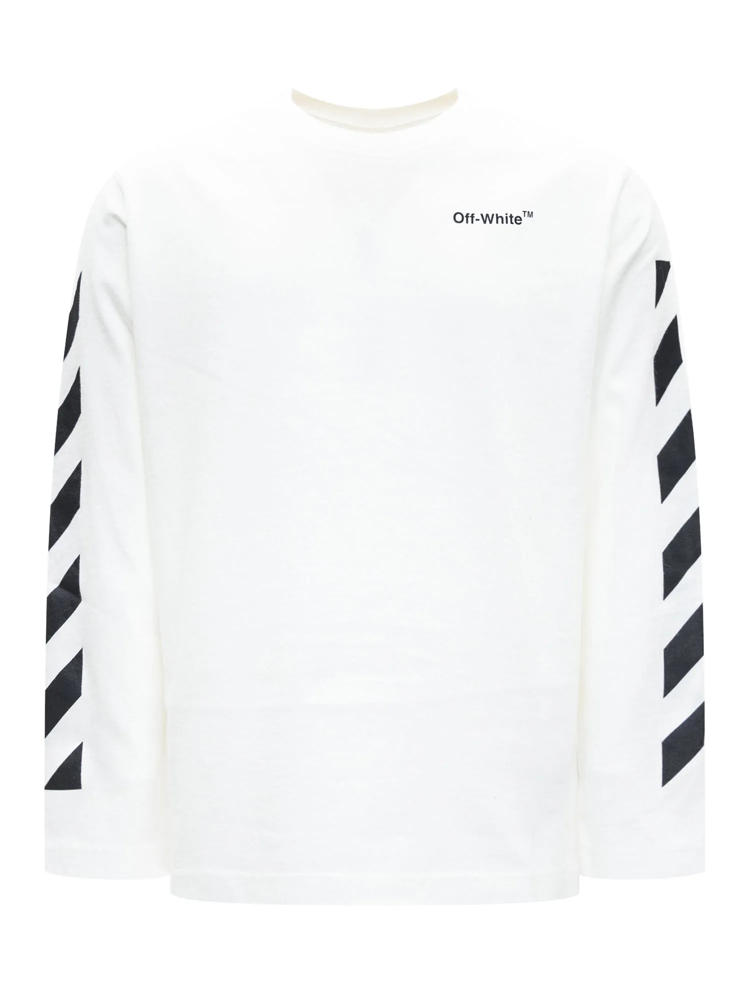 Off-White Kids Side Striped Printed Sweatshirt