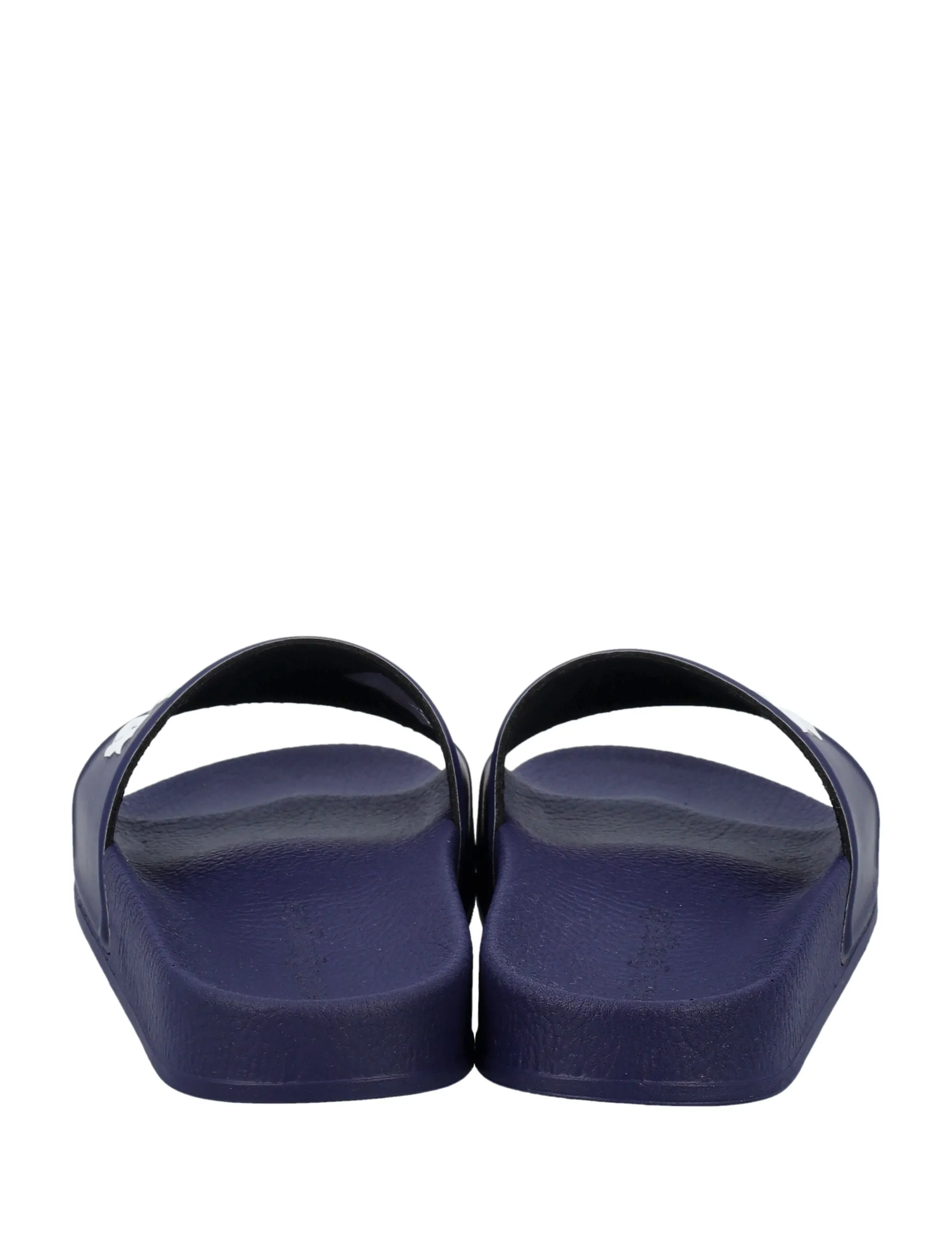 Palm Angels Kids Logo Embossed Open Toe Slides