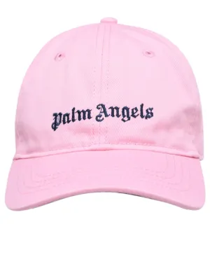 Palm Angels Kids Logo Embroidered Baseball Cap