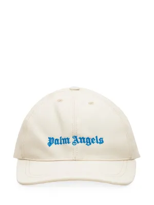 Palm Angels Kids Logo Embroidered Baseball Cap