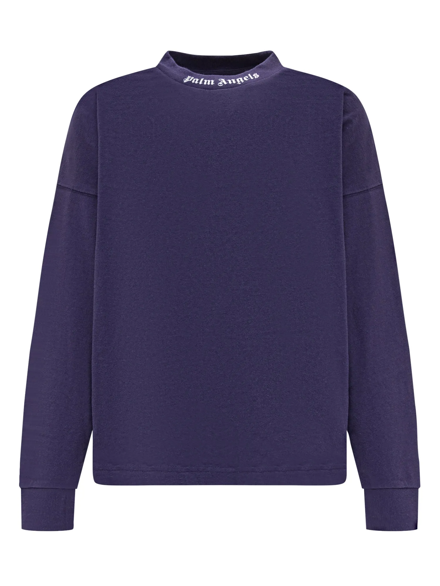 Palm Angels Kids Logo Print Crewneck Sweatshirt