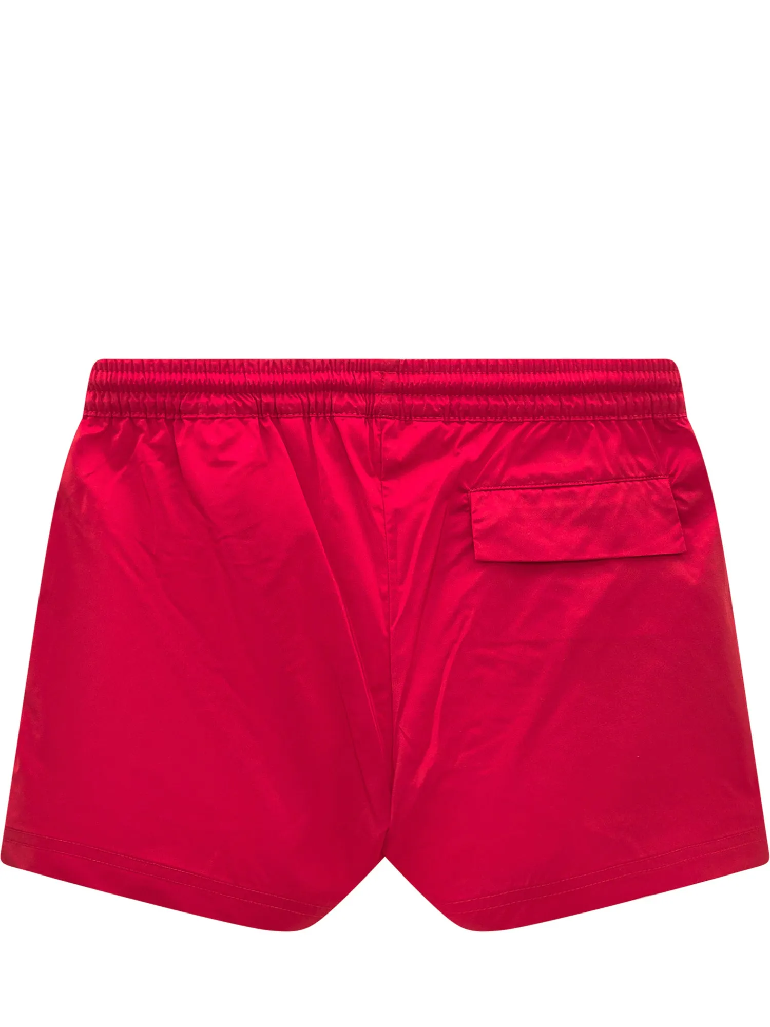 Palm Angels Kids Logo Print Elastic Waist Swim Shorts